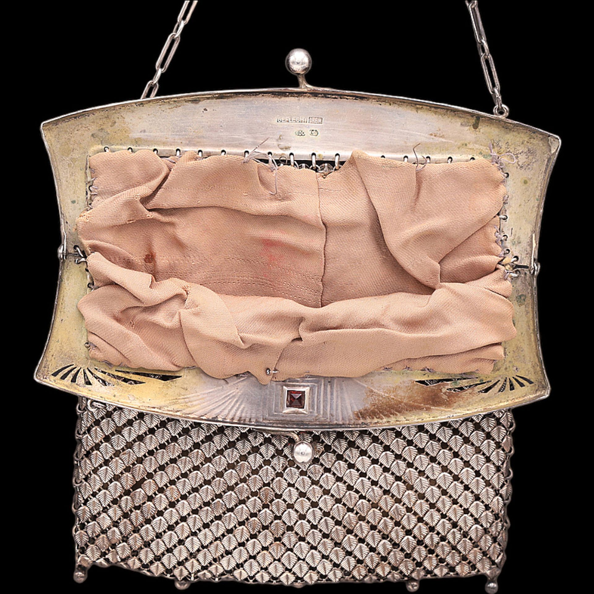 Women's evening bag, Germany, Art Nouveau - Image 3 of 3