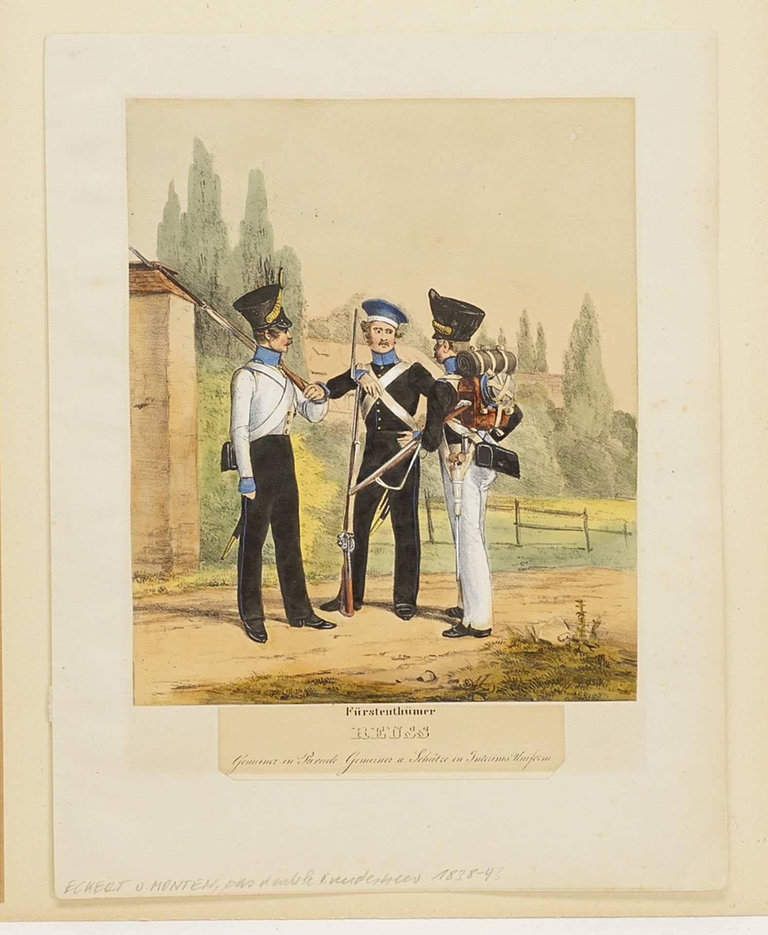 Three prints of uniforms - Image 2 of 4