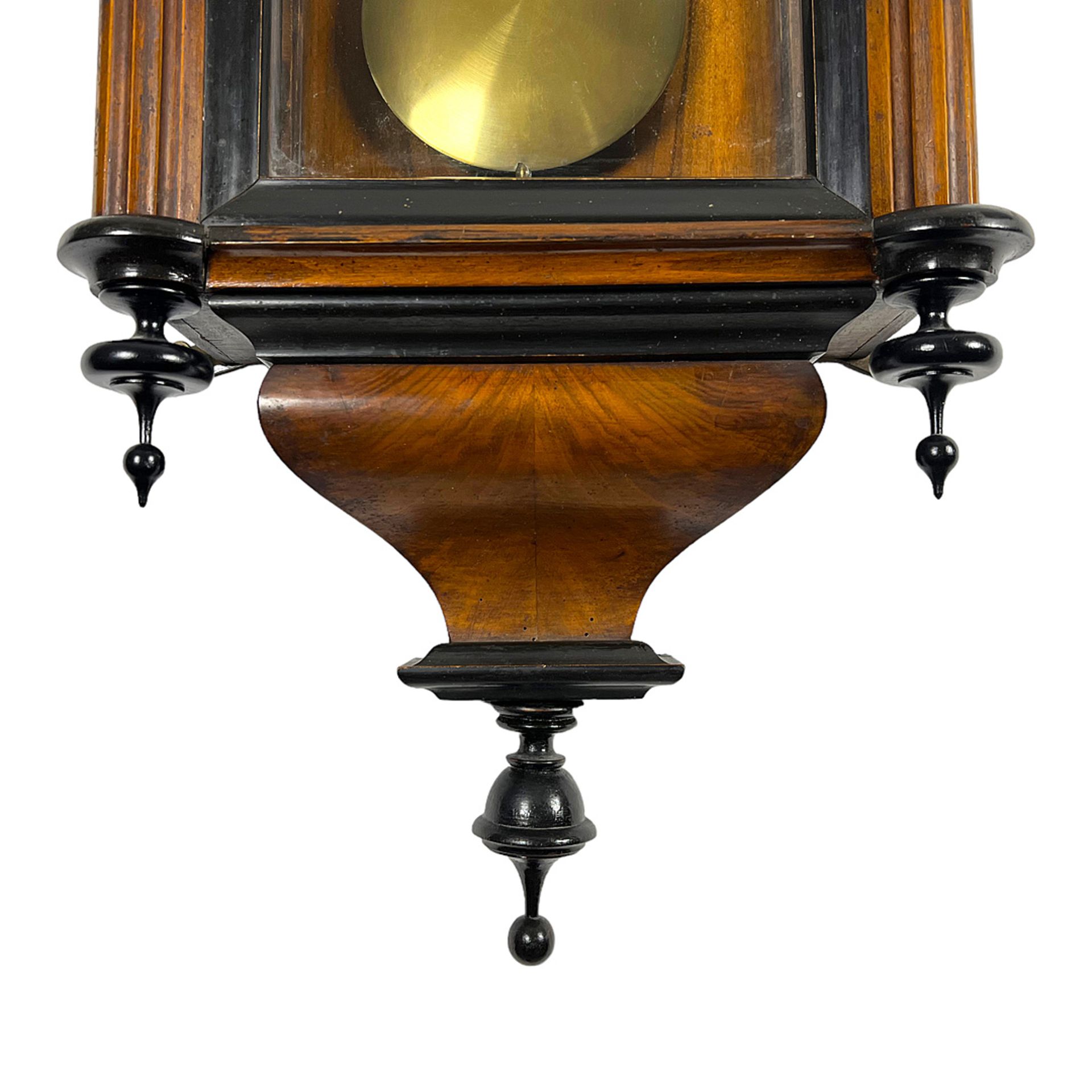 Viennese regulator, 2nd half of the 19th century - Image 5 of 5