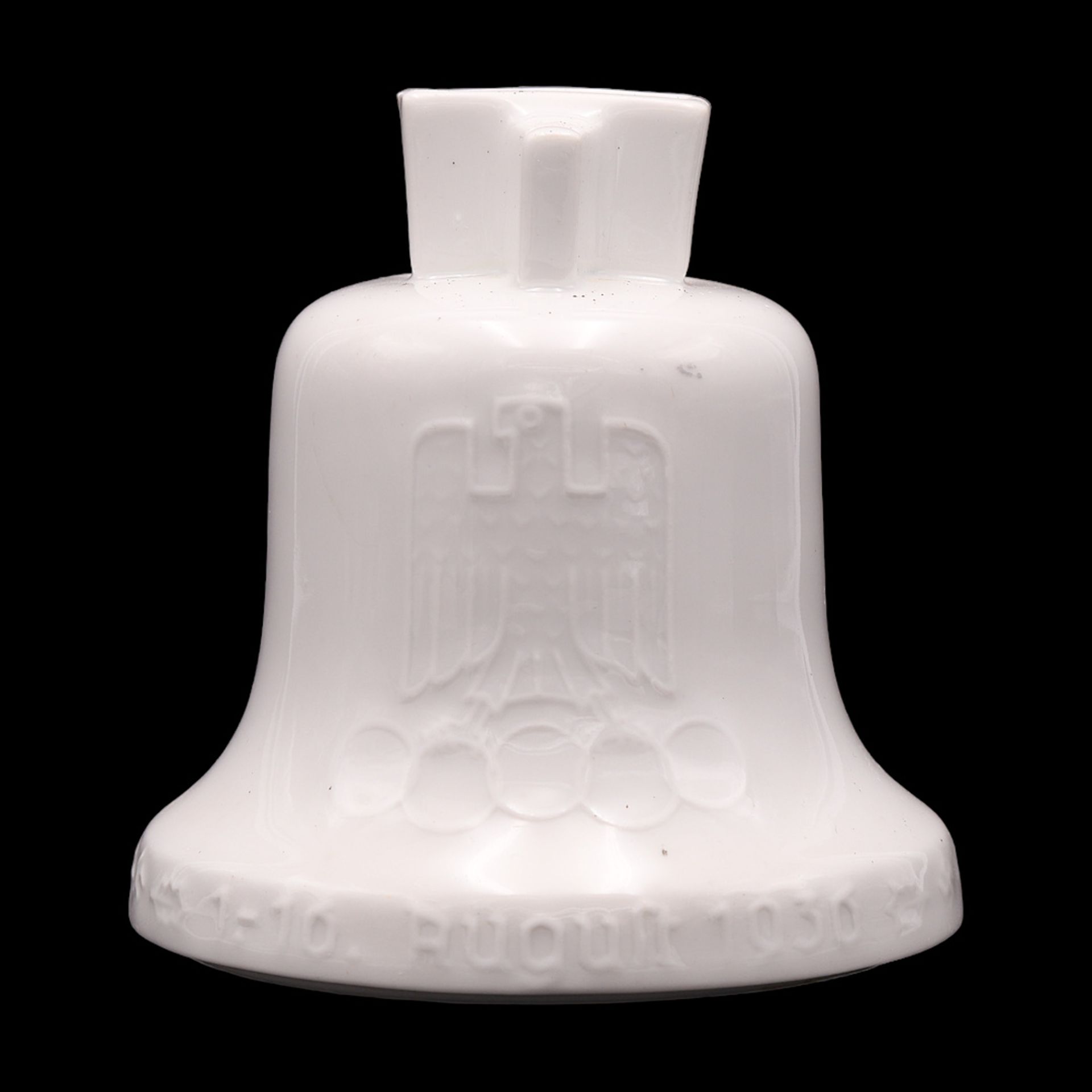 Heinrich & Co., Selb, Money box in the shape of a bell, Olympia 1936 - Image 2 of 4