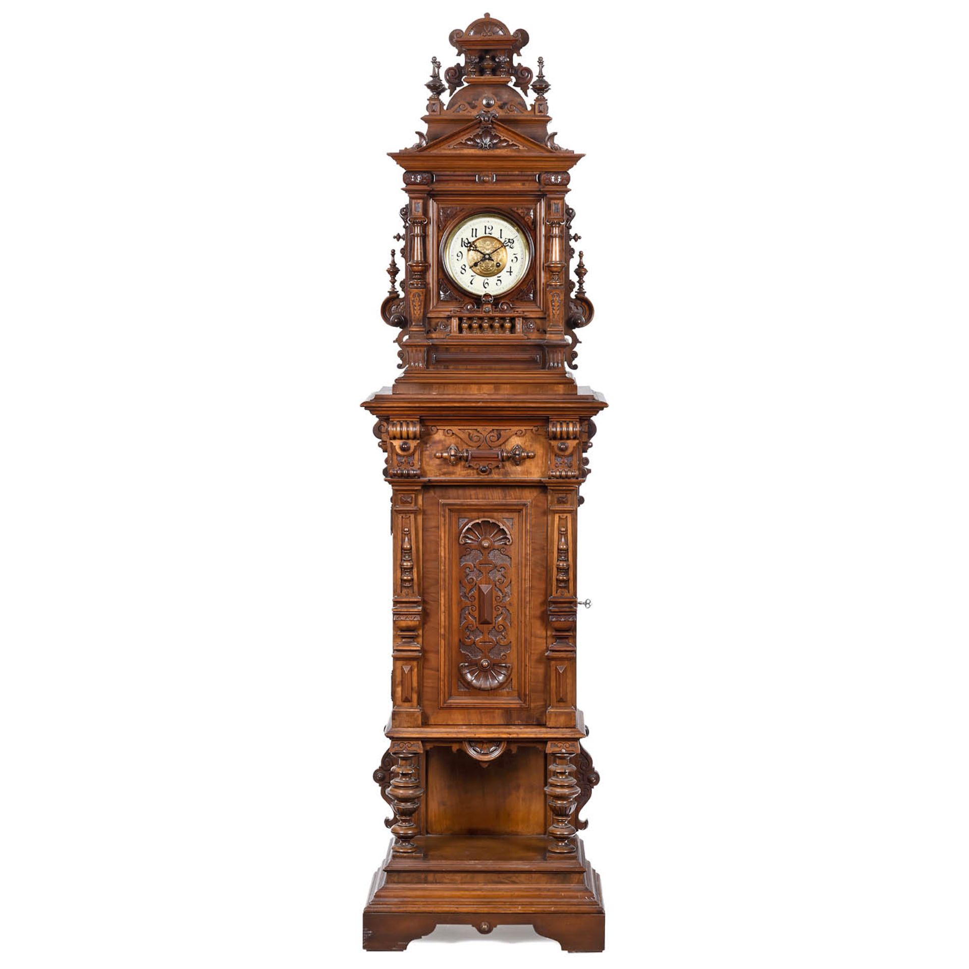 Polyphon Style 63 Hall Clock, c. 1900 - Image 4 of 7