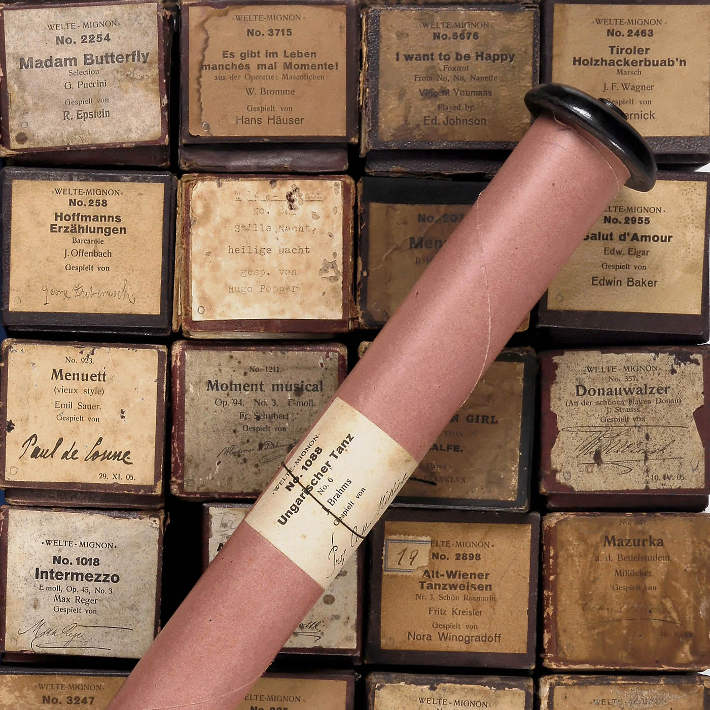 54 Welte-Mignon Reproducing Piano Rolls (T 100 -Red), 1905 onwards - Image 5 of 8