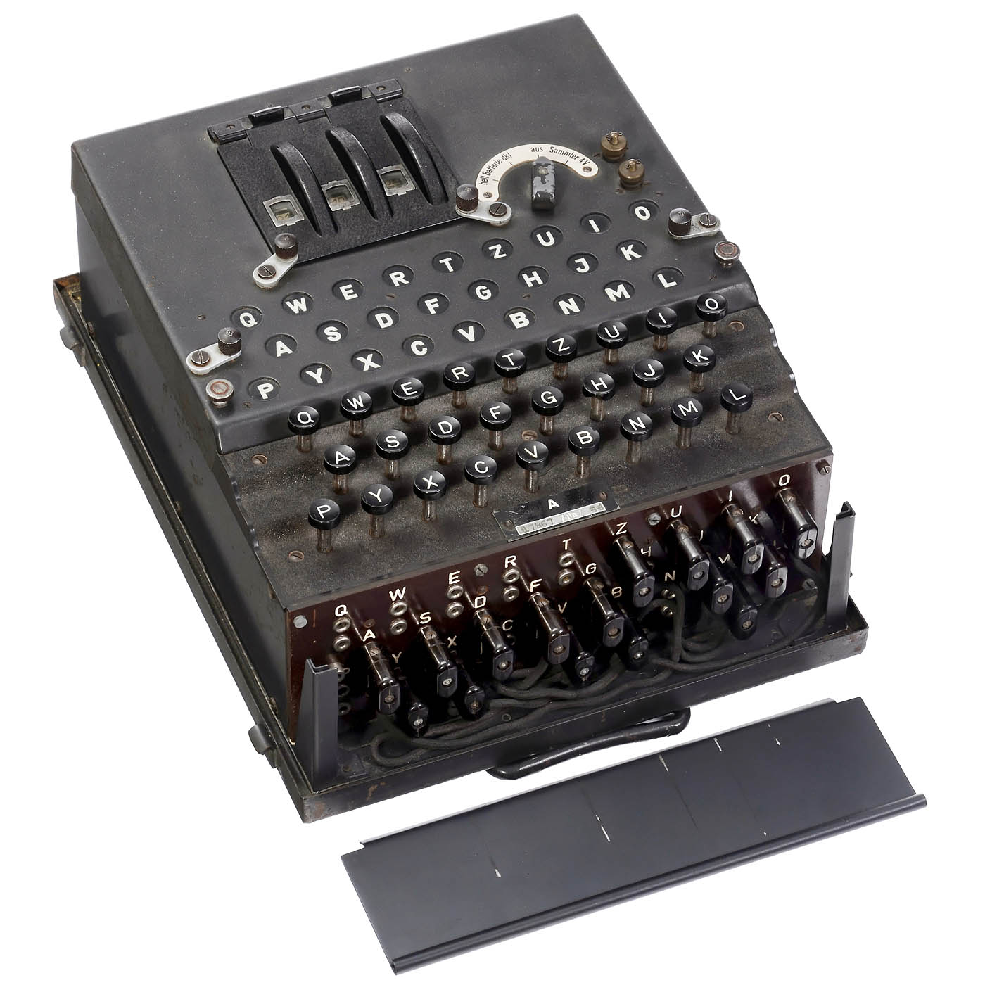 Legendary German "Enigma 1" Cyphering Machine with Special Switching, 1944 - Image 3 of 10