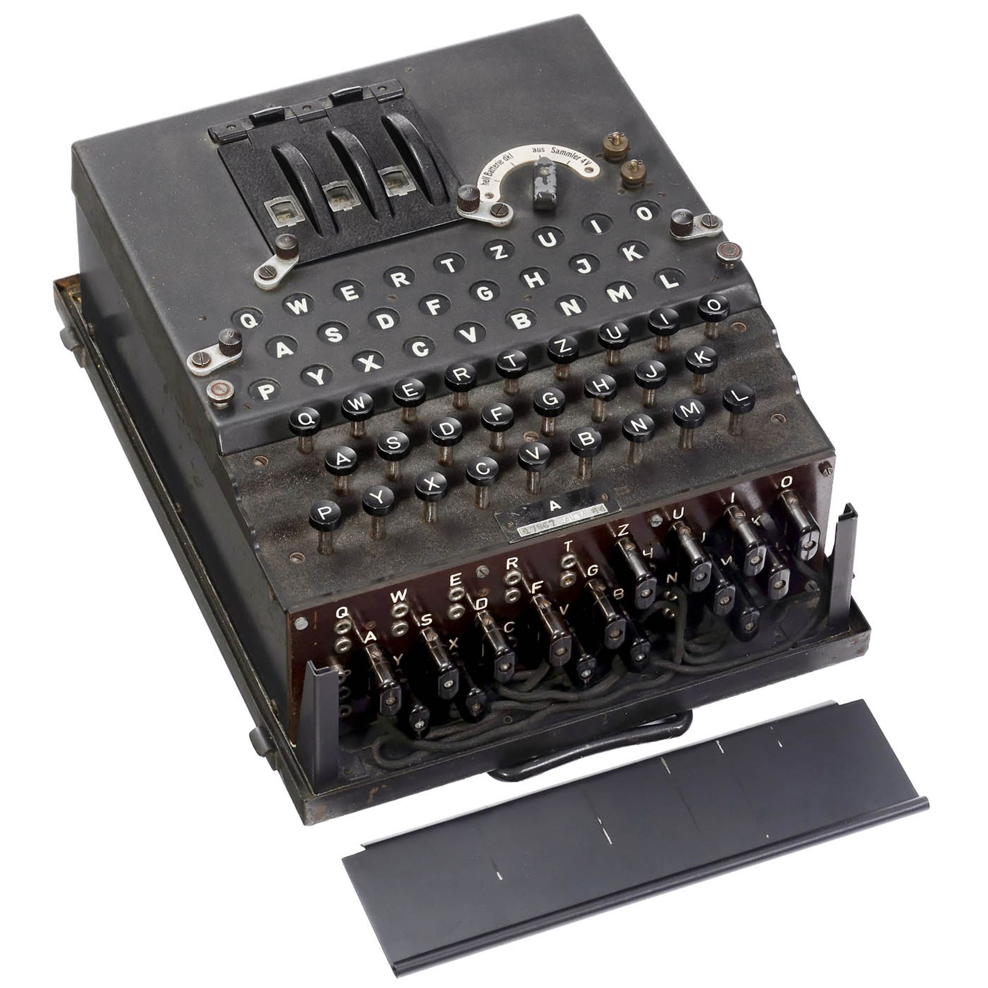 Legendary German "Enigma 1" Cyphering Machine with Special Switching, 1944 - Image 3 of 10