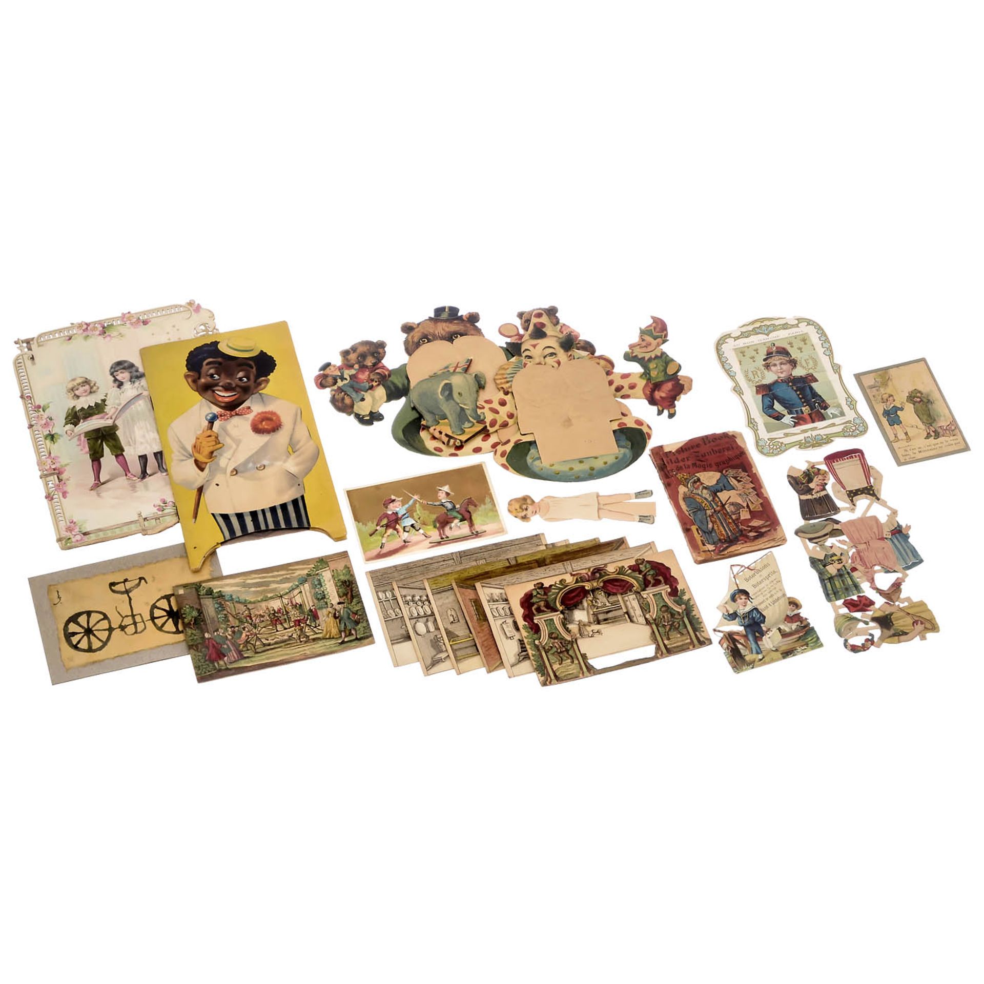 Collection of Paper Toys and Scraps, c. 1900 onwards - Bild 5 aus 6