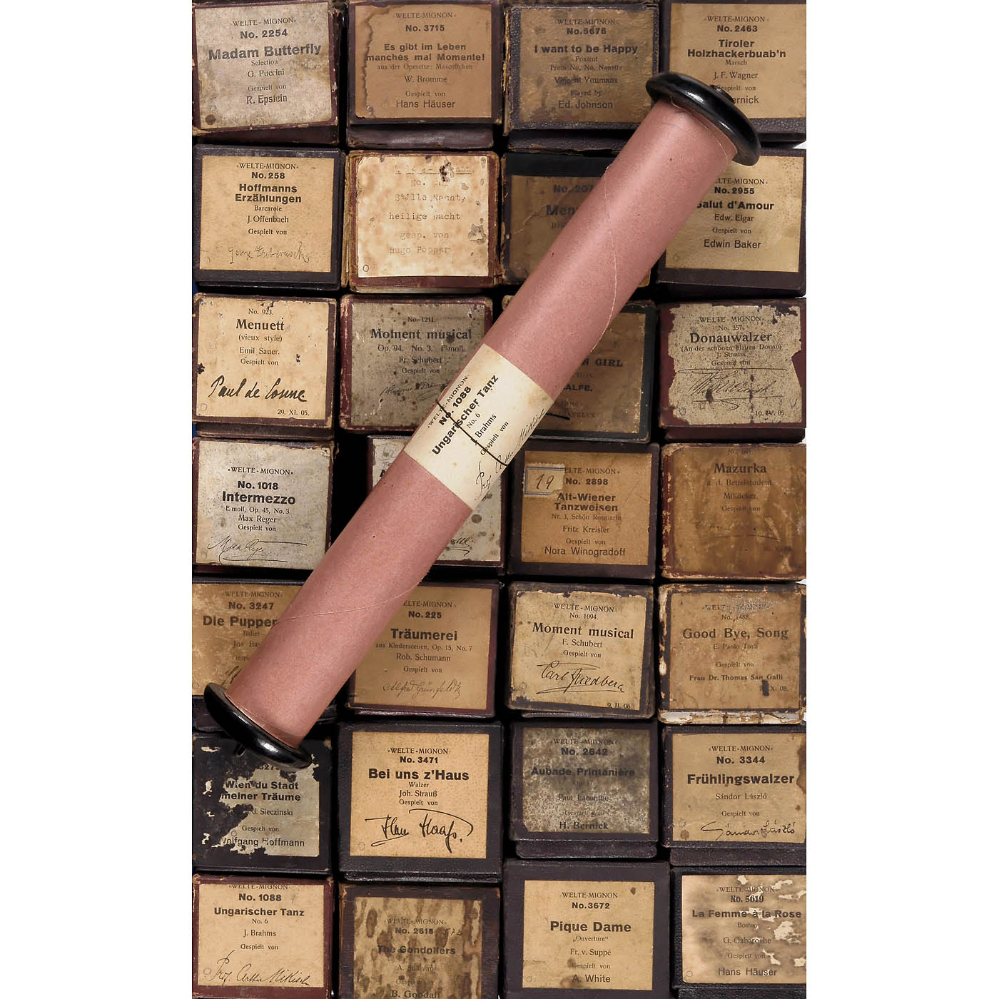 54 Welte-Mignon Reproducing Piano Rolls (T 100 -Red), 1905 onwards - Image 3 of 8