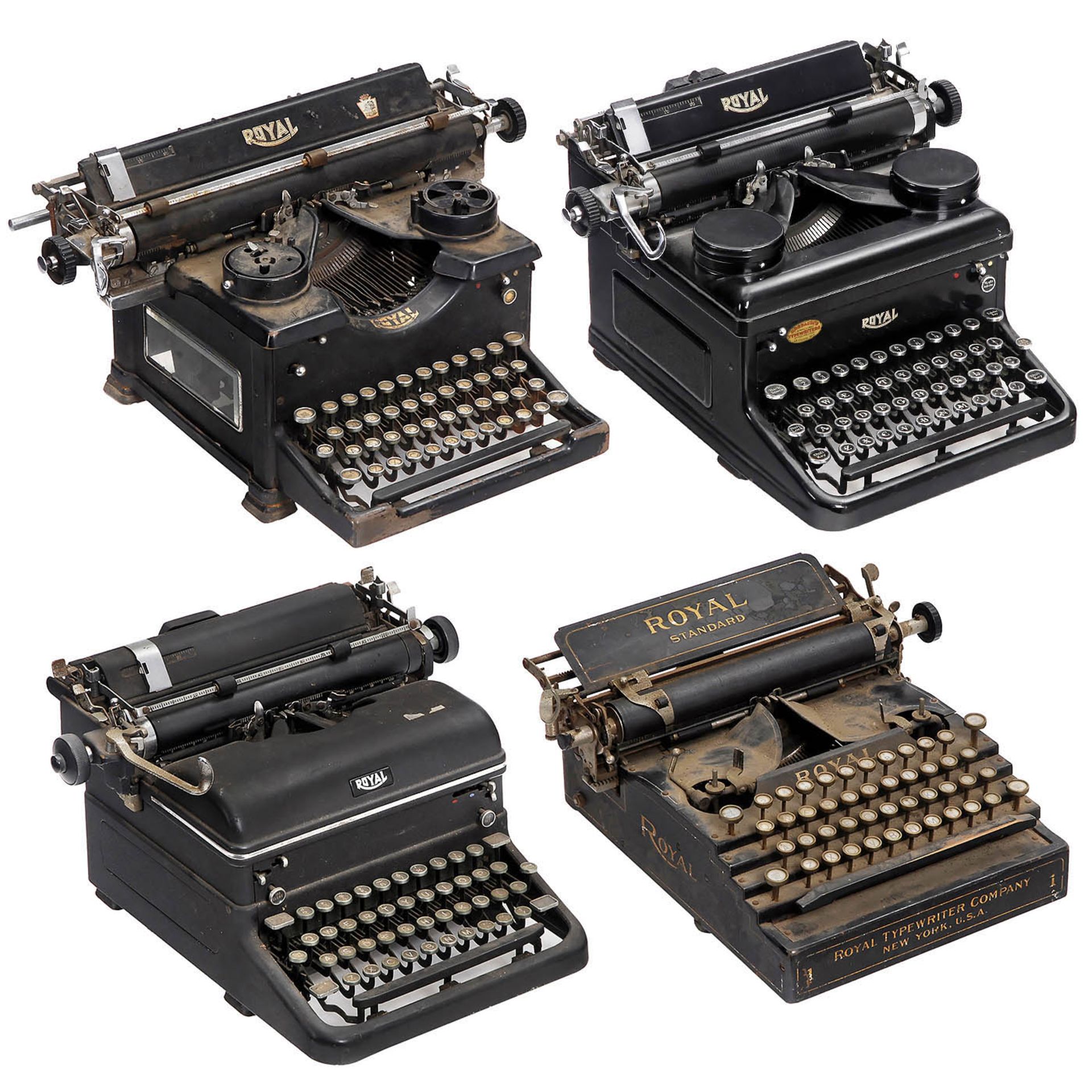 4 Royal Typewriters - Image 2 of 6