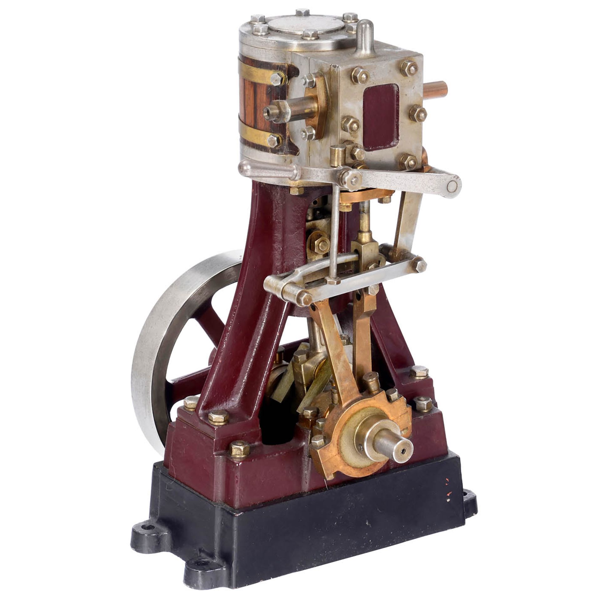 Precision Model of a Vertical Single-Cylinder Steam Engine, c. 1960 - Bild 2 aus 3