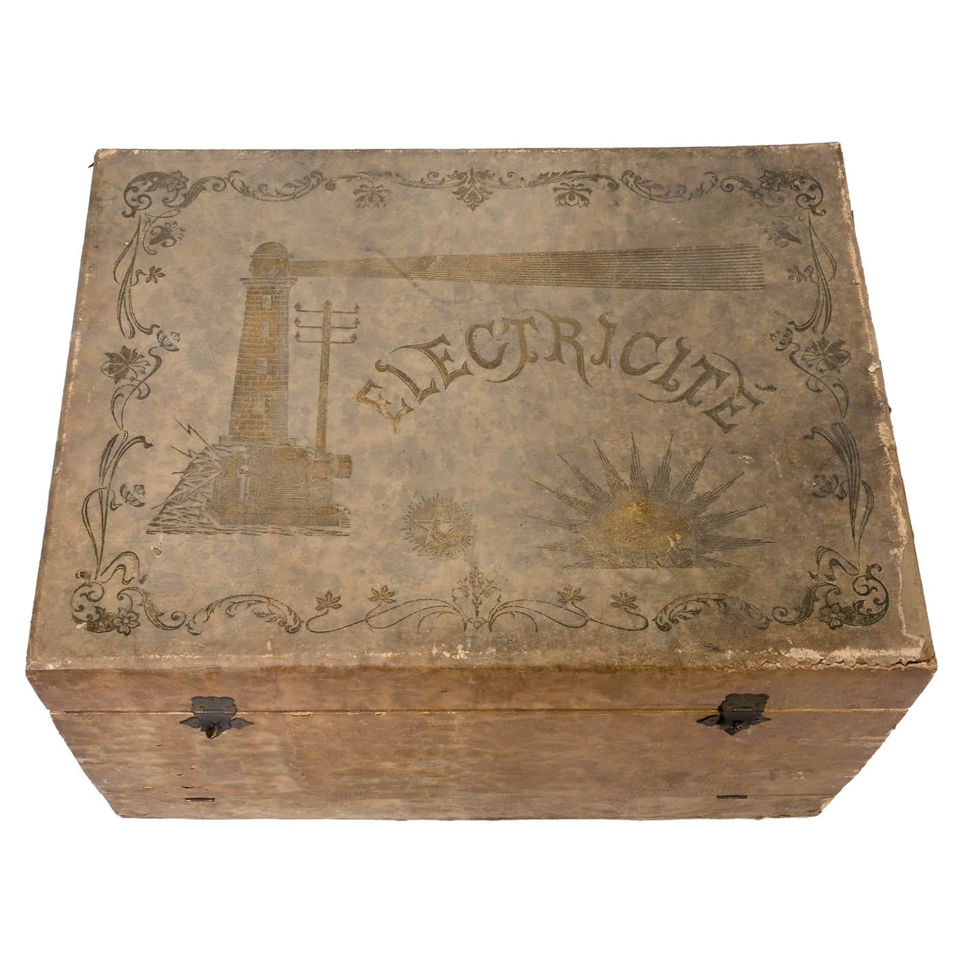 French Experiment Box for Demonstrating Electricity, c. 1910 - Bild 3 aus 3