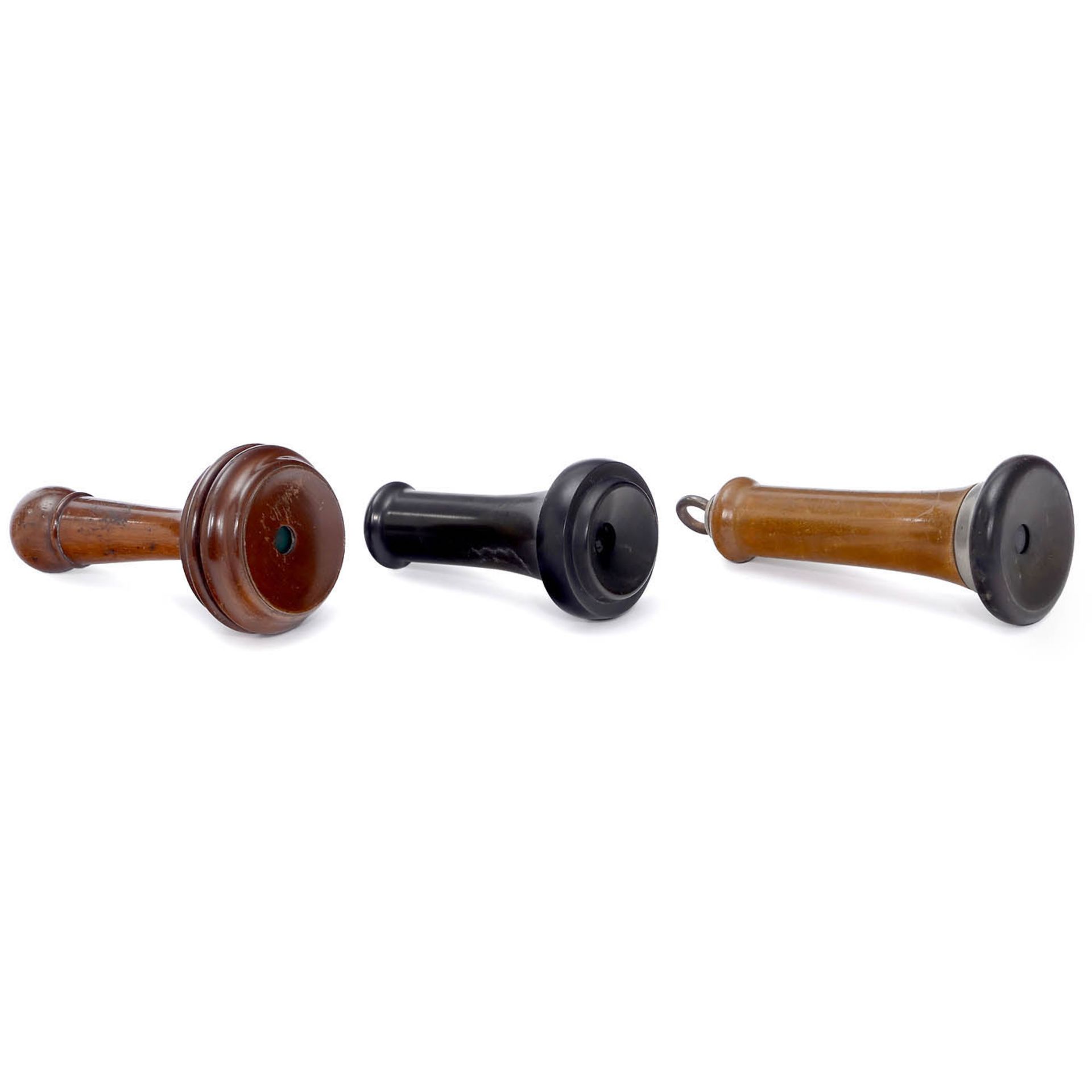 3 Bell-Type Telephone Handsets, 1877 onwards - Bild 2 aus 2