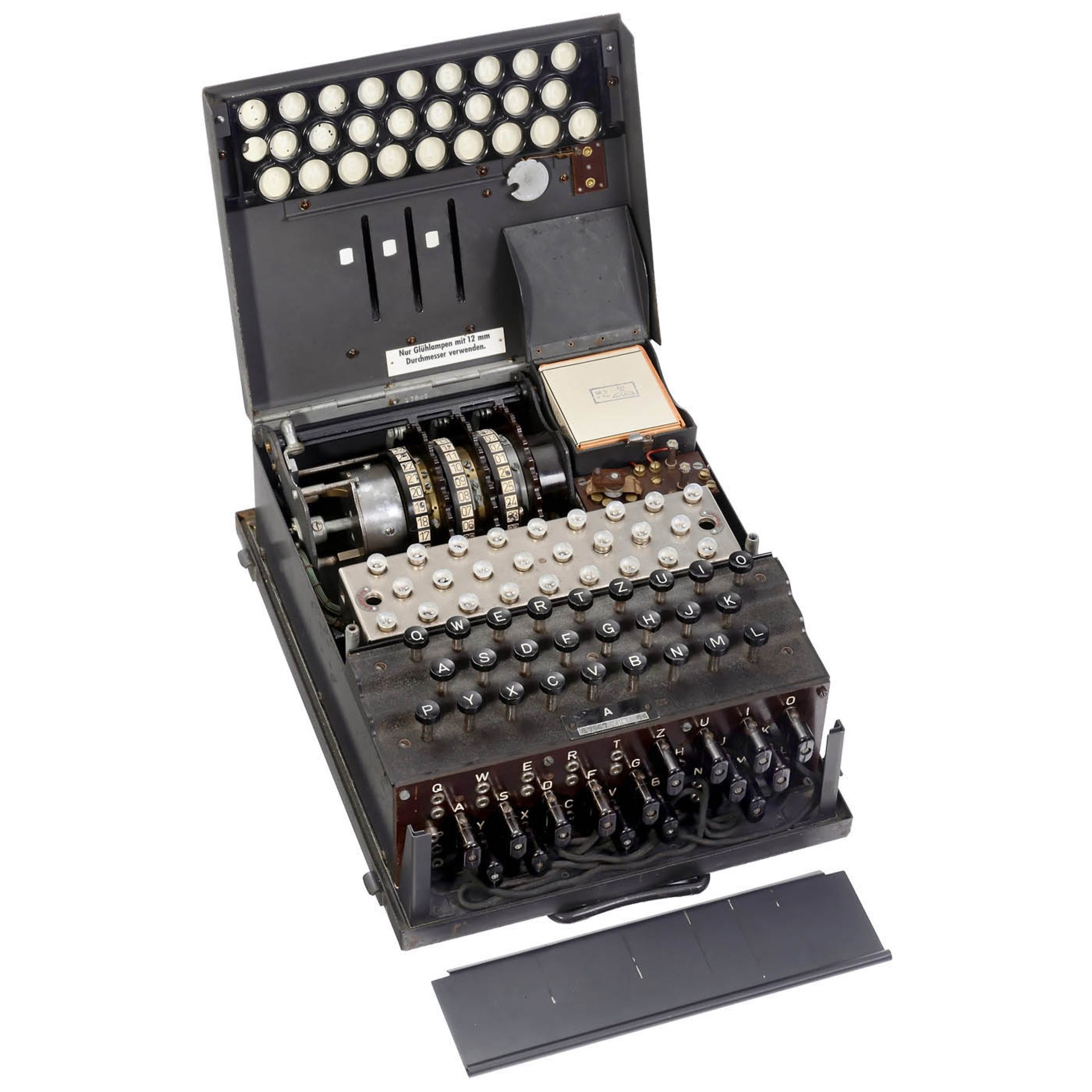 Legendary German "Enigma 1" Cyphering Machine with Special Switching, 1944 - Image 4 of 10