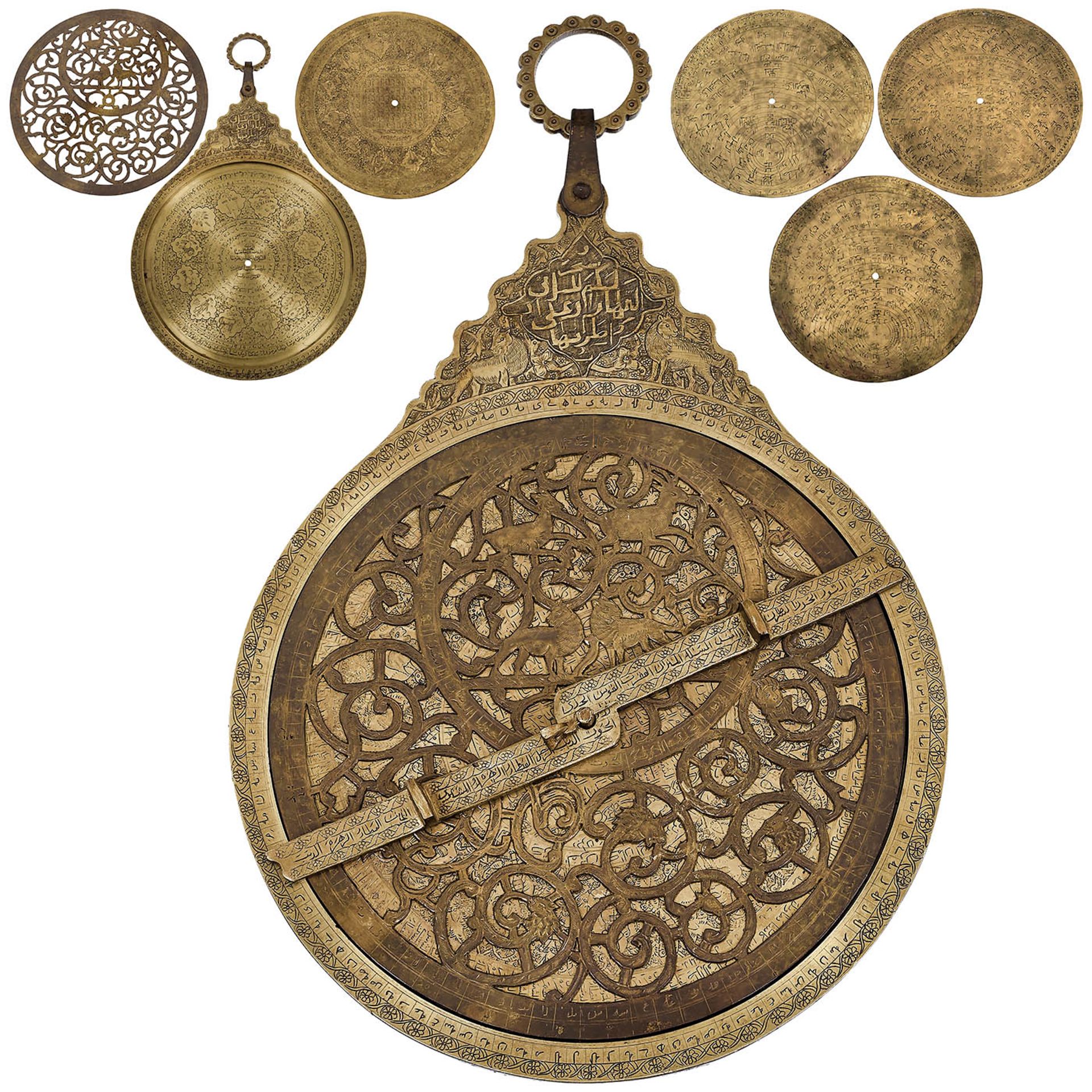 Large Islamic Astrolabe, Late 19th Century - Bild 2 aus 7