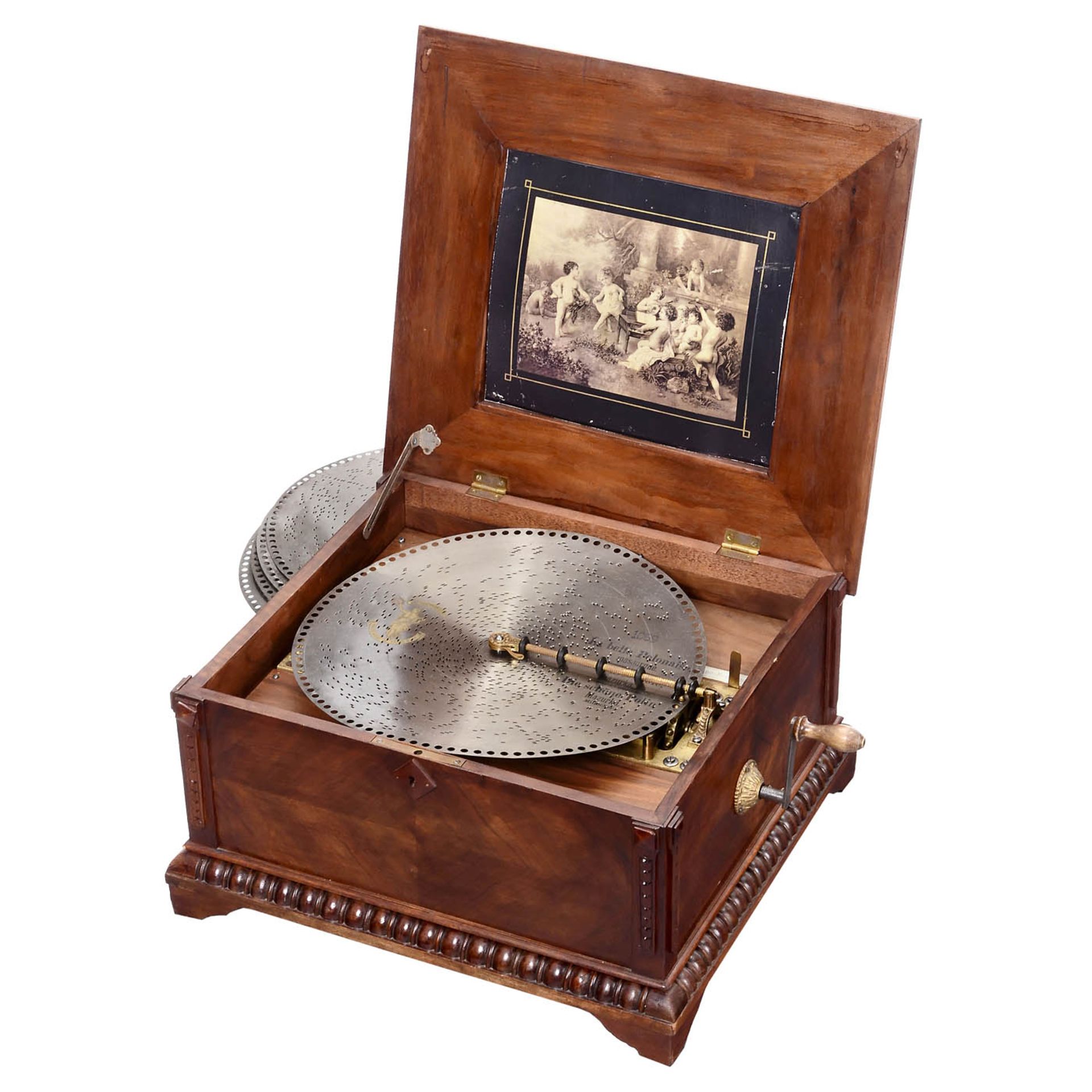 Polyphon Disc Musical Box, c. 1900 - Image 2 of 3