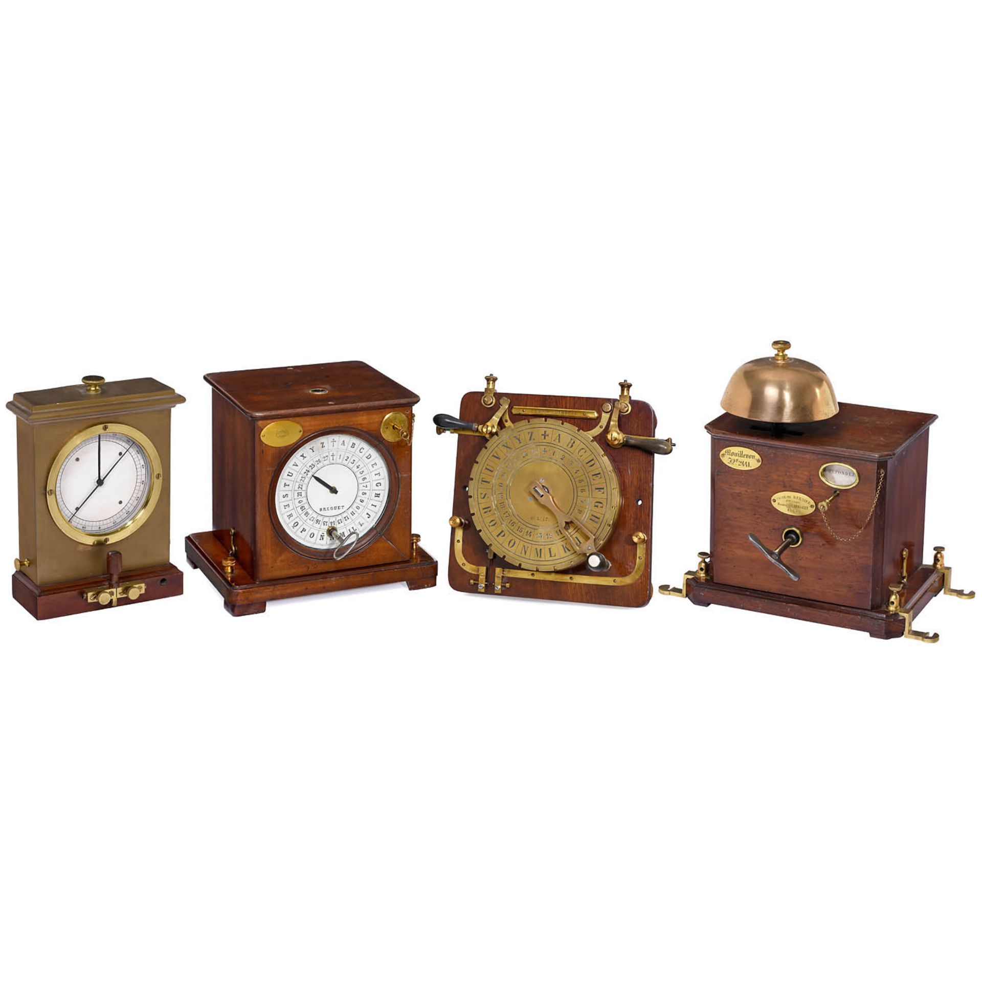 Early French Bréguet Dial Telegraph System, c. 1855 - Image 2 of 7