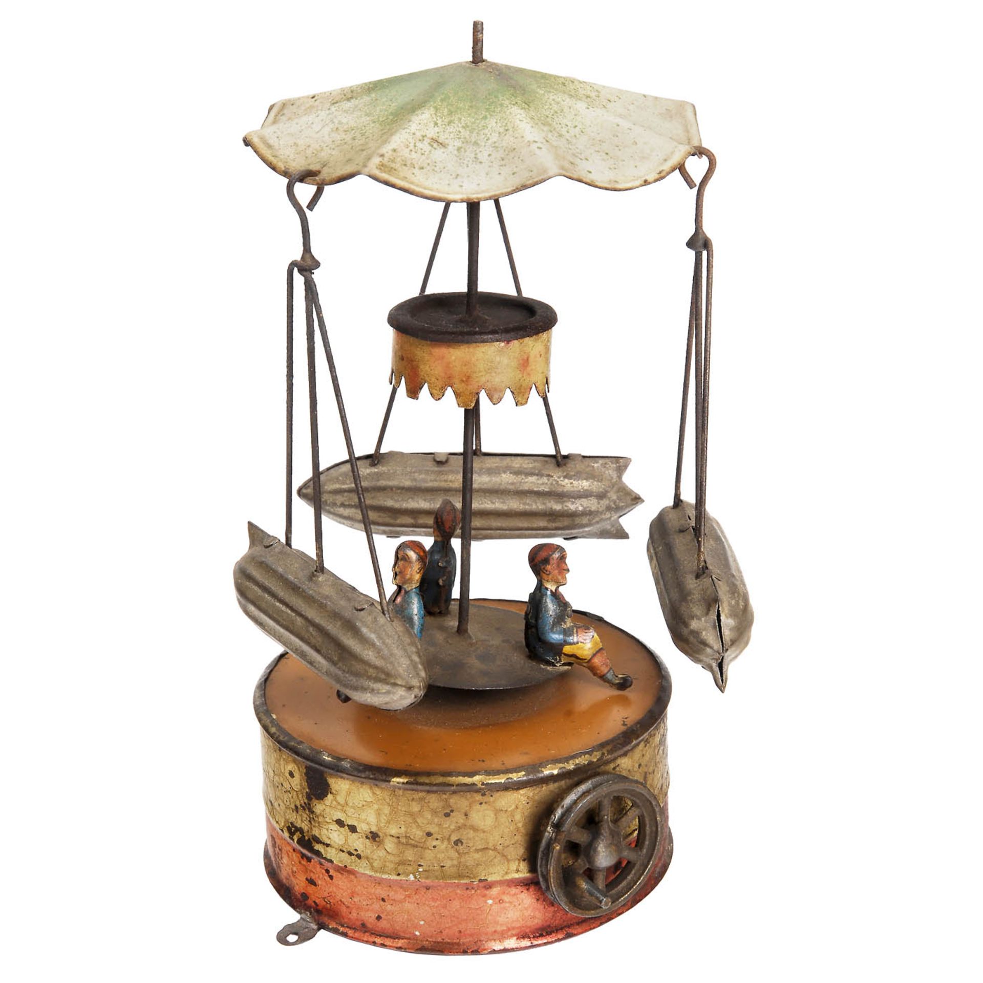 Steam Toy Zeppelin Carousel, c. 1910 - Bild 2 aus 2