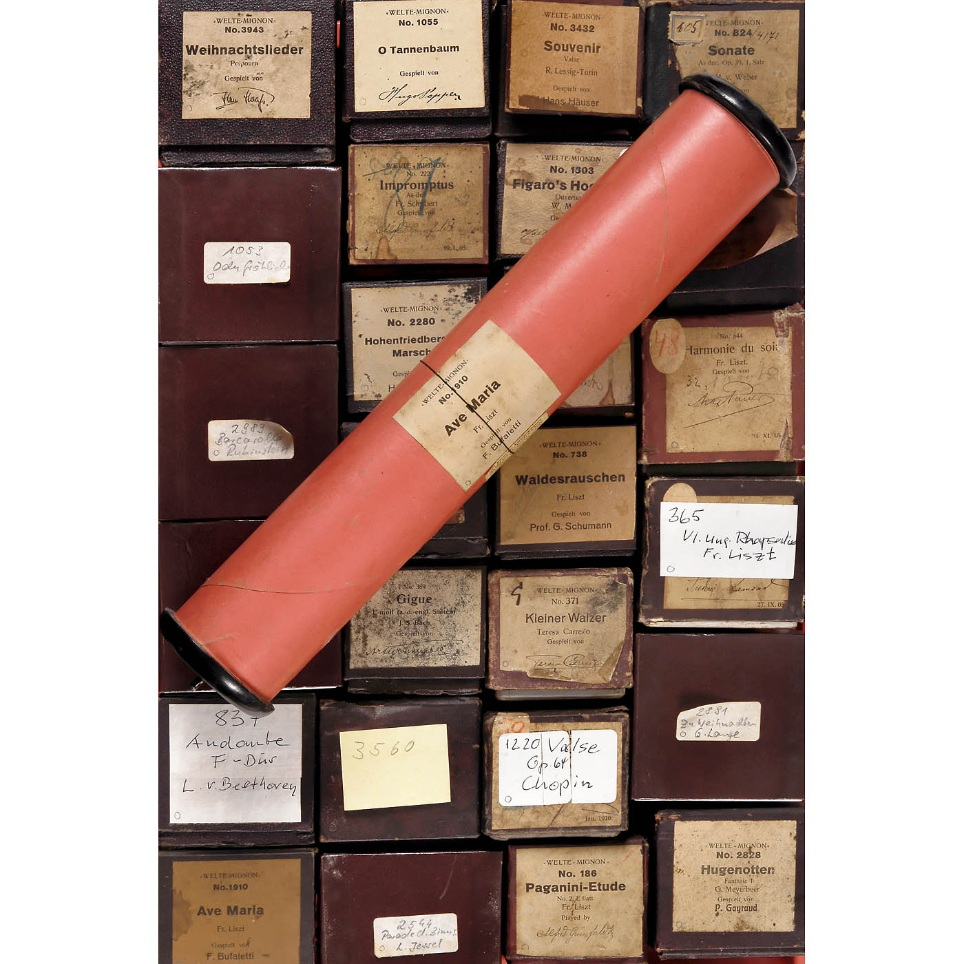 54 Welte-Mignon Reproducing Piano Rolls (T 100 -Red), 1905 onwards - Image 4 of 8