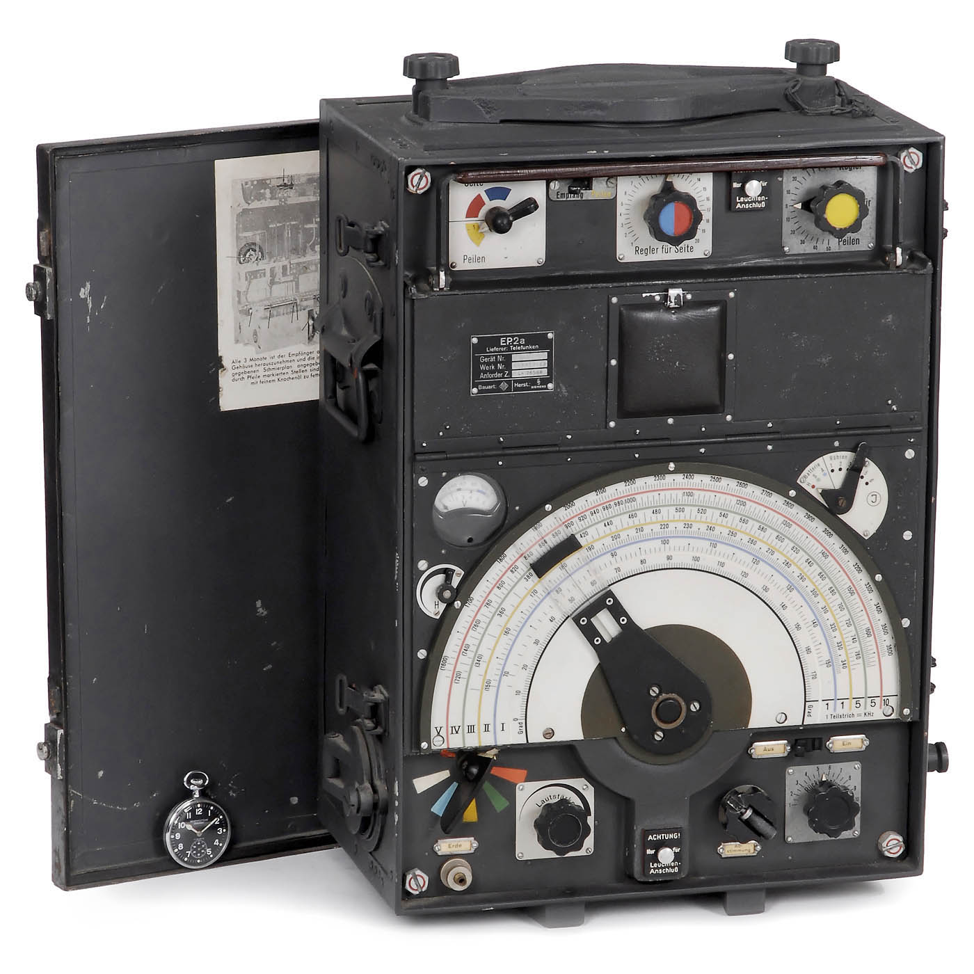 EP2a Radio Direction Finder of the Wehrmacht, c. 1937 - Image 3 of 6