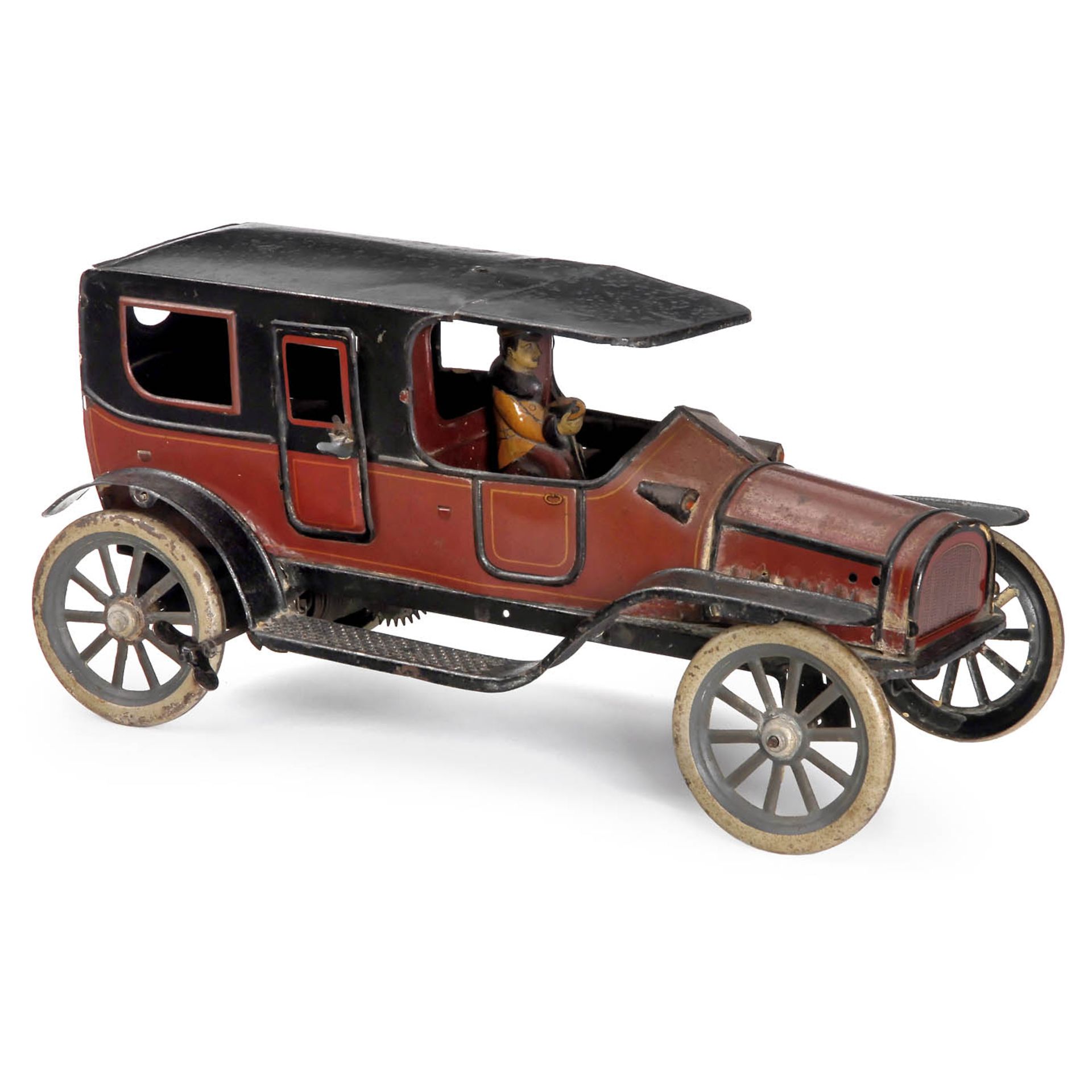 Tin Toy Limousine by Heinrich Fischer, c. 1925 - Image 2 of 2