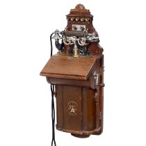 Ericsson Model AB 650 Wall Telephone, 1893 onwards