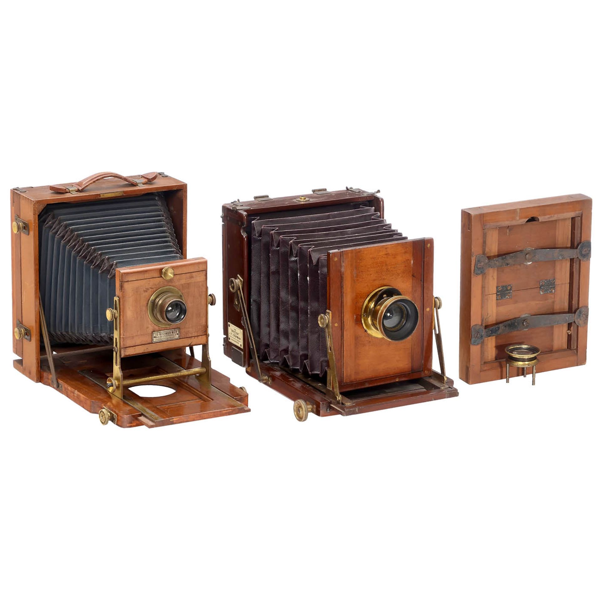 2 Field Cameras, c. 1910