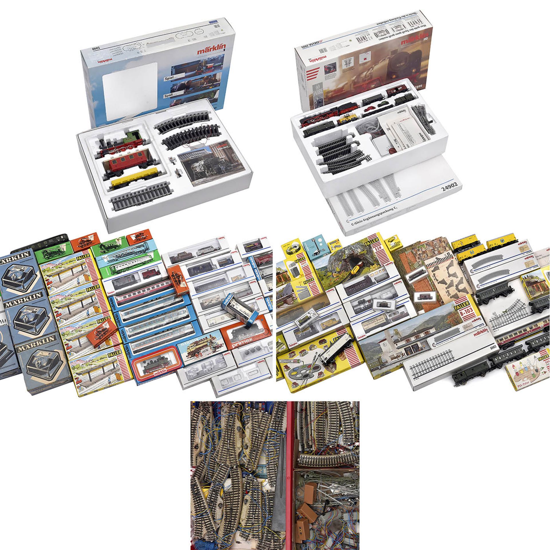 Collection of Märklin and other Model Railway Parts - Bild 2 aus 7