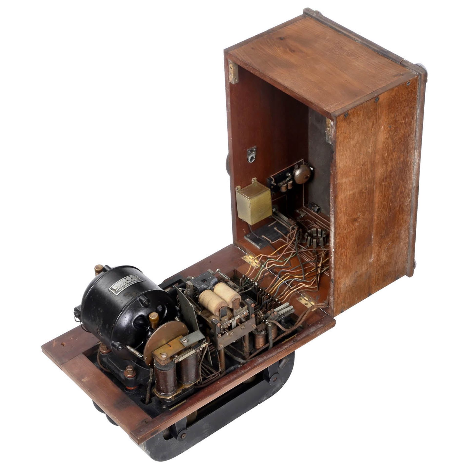 Telegraphone Magnetic Wire-Recording and Repeating Device, c. 1905 - Bild 3 aus 3