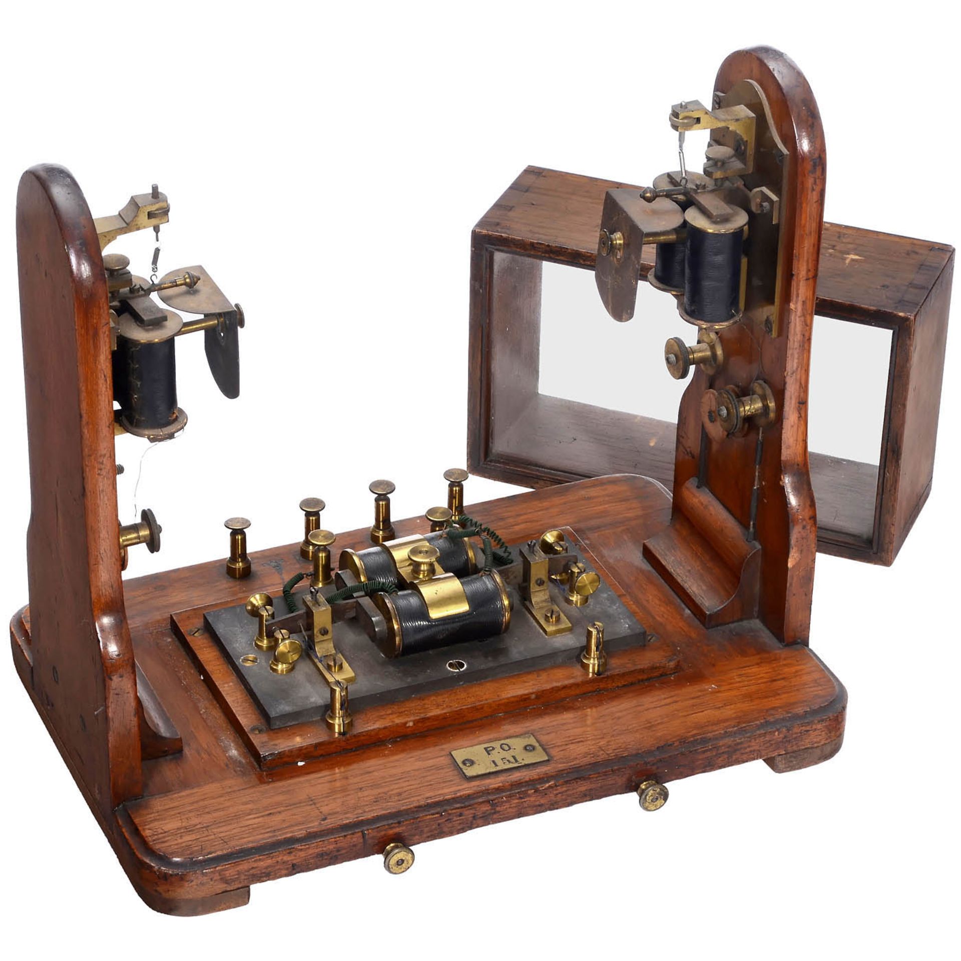 Bright's Bell Acoustic Telegraph Sounder, 1855 - Image 2 of 5