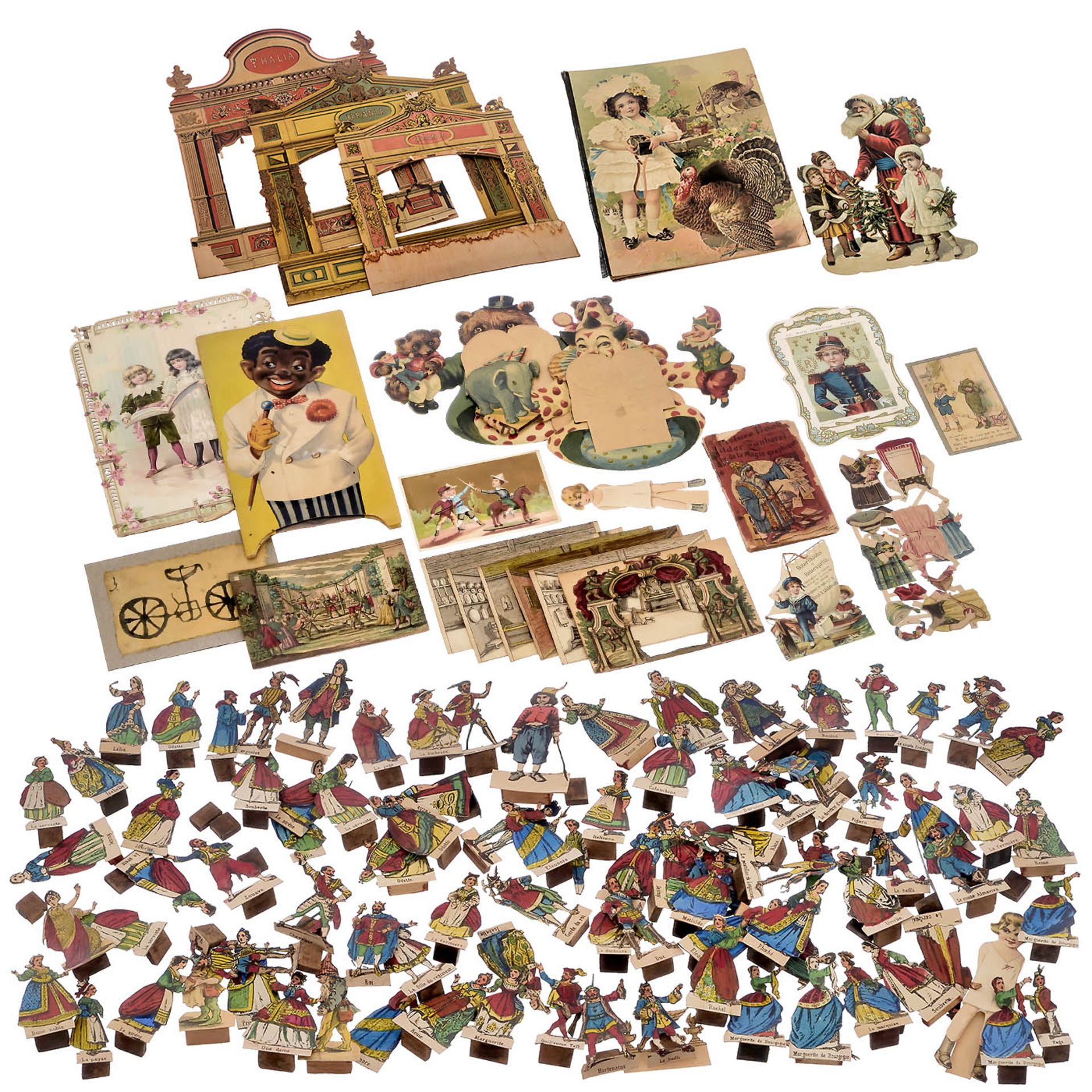 Collection of Paper Toys and Scraps, c. 1900 onwards - Bild 2 aus 6