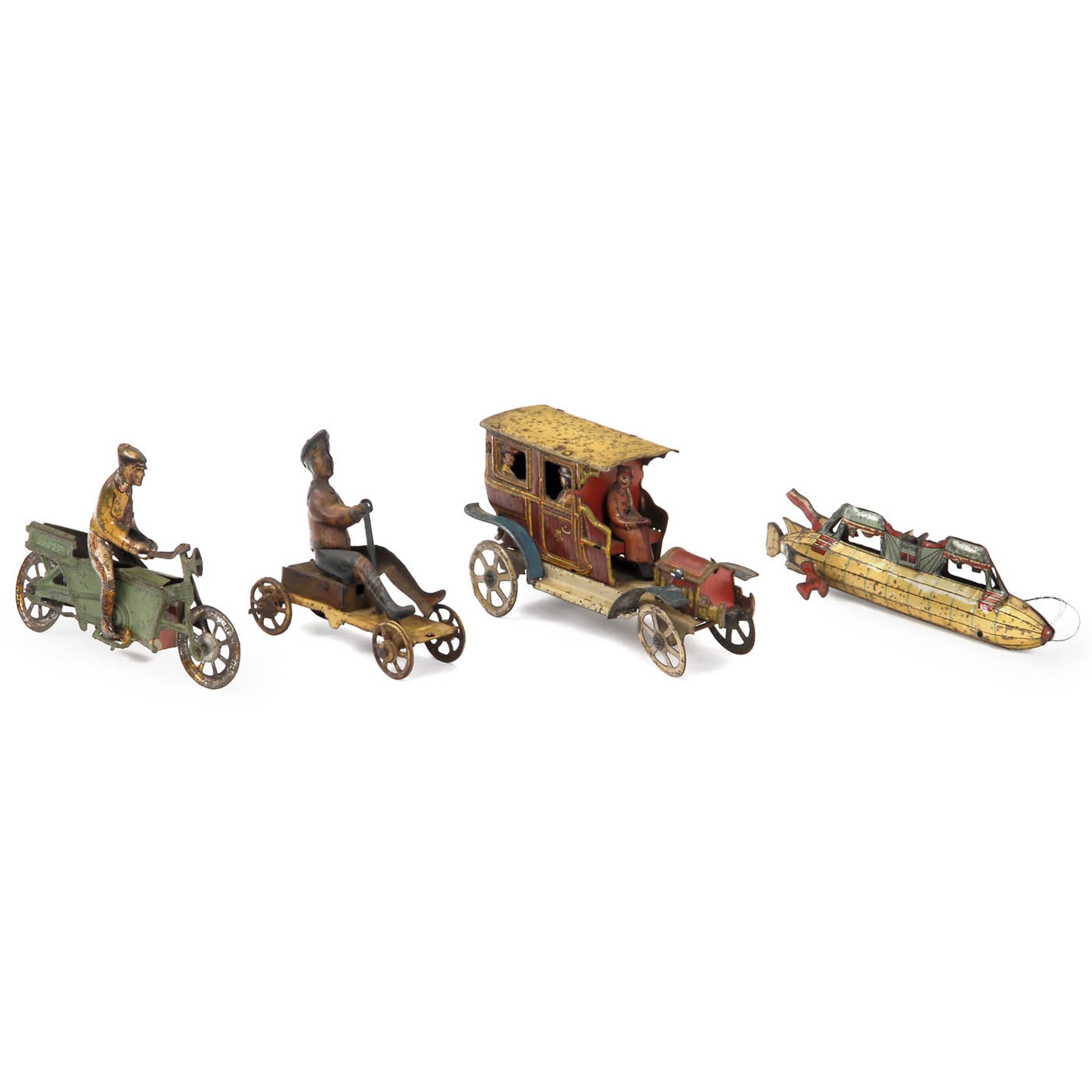 4 Penny Toys by Meier, c. 1910