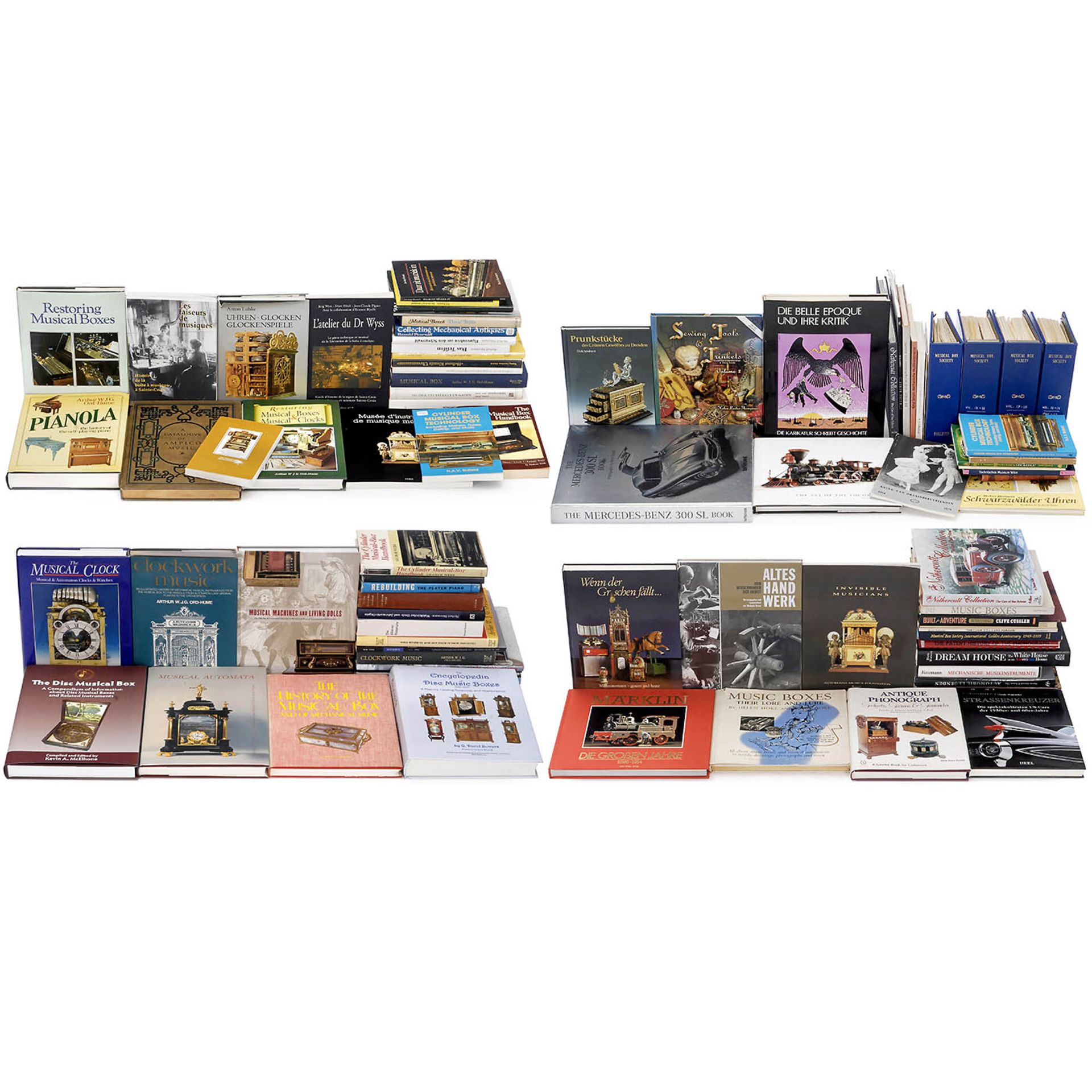 Large Group of Books about Mechanical Music and other Collectors' Items - Bild 2 aus 6