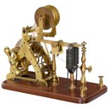 Early Weight-Driven Morse Telegraph by Palmer & Hall, c. 1850