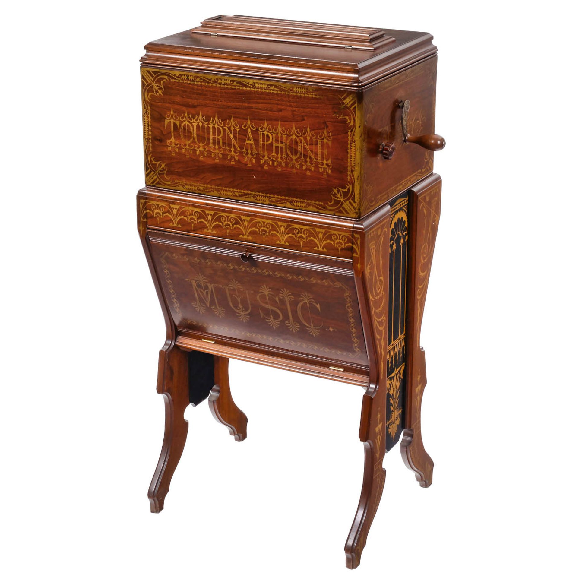 Tournaphone Floor-Standing Cabinet Organette, c. 1885 - Image 2 of 4