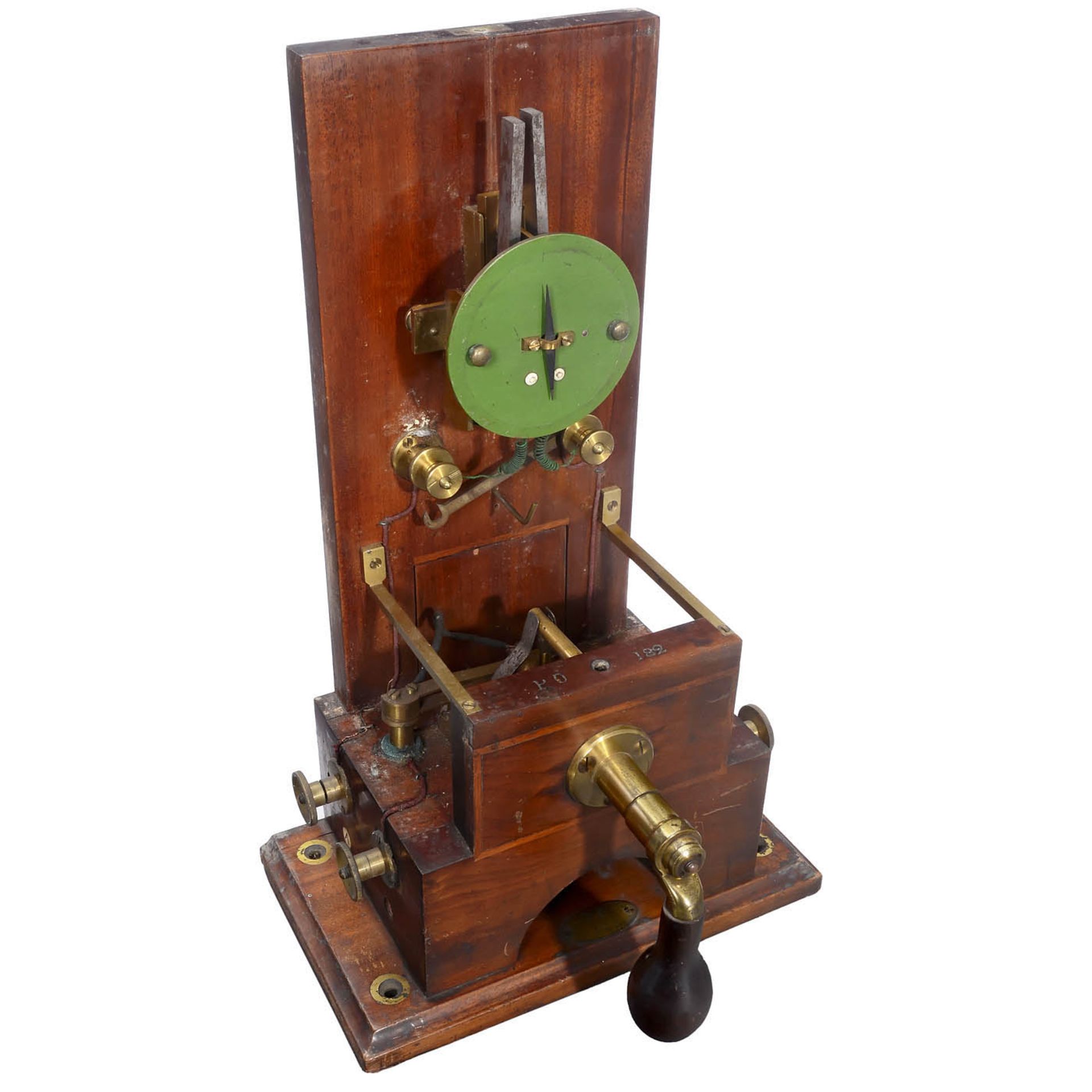 British Railway Single-Needle Telegraph Set, c. 1860 - Bild 3 aus 3