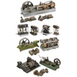 Complex Steam Engines with Missing Parts