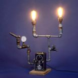 Original "Steampunk" Lamp