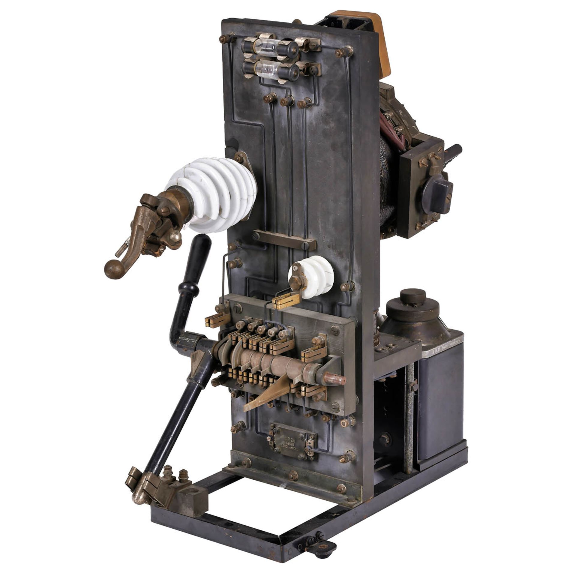 Telefunken Quenched Spark Transmitter and Detector Receiver, c. 1918 - Bild 6 aus 7