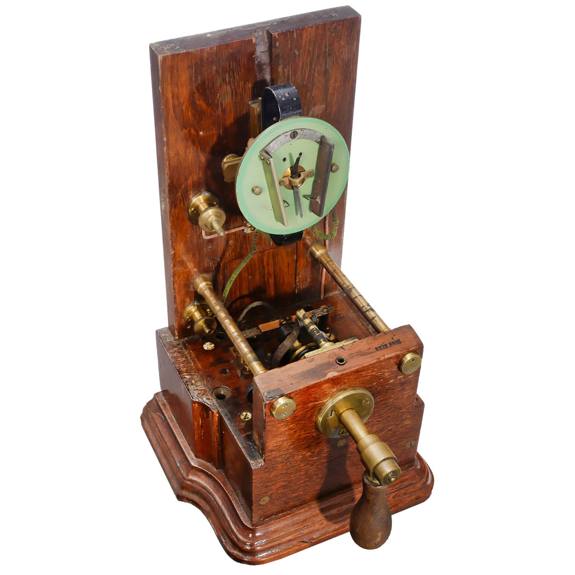 British Railway Single-Needle Telegraph Set, c. 1860 - Image 2 of 2