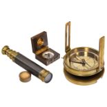 3 English Surveying and Navigation Instruments