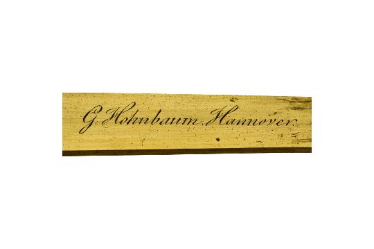 Vollkreiszirkel von Gottfried Hohnbaum, um 1840Signiert 