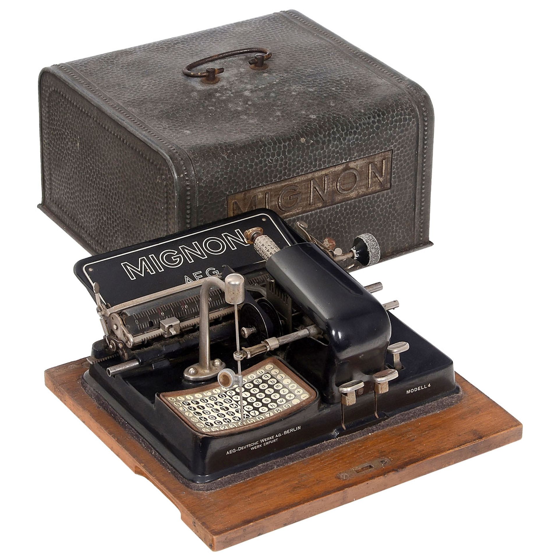 2 Mignon Typewriters and an Odhner Calculating Machine - Bild 2 aus 4