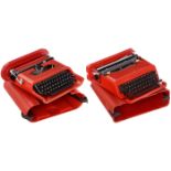 Monpti and Valentine Portable Typewriters