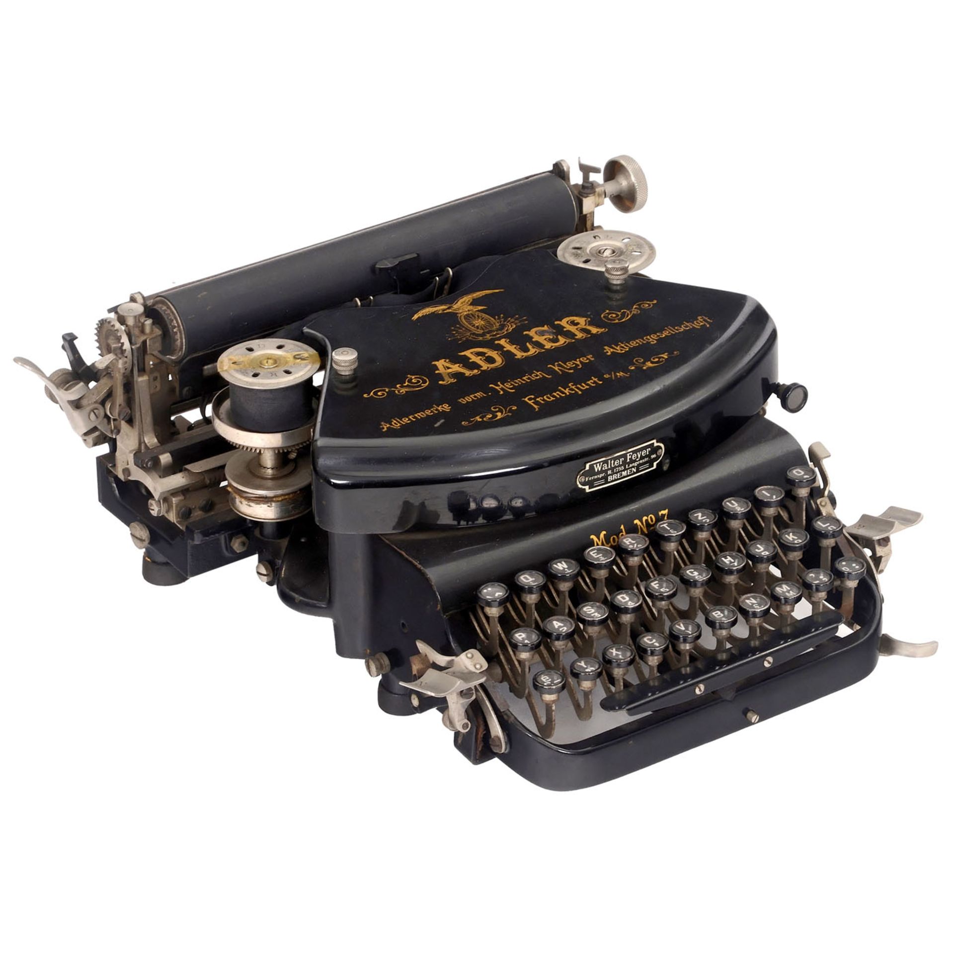 3 Adler Typewriters - Bild 3 aus 4