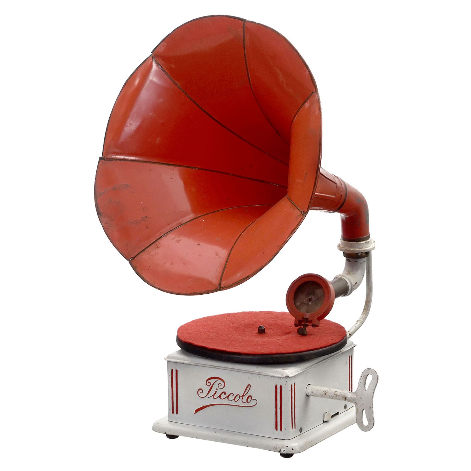 Piccolo Miniature Horn Gramophone, c. 1920