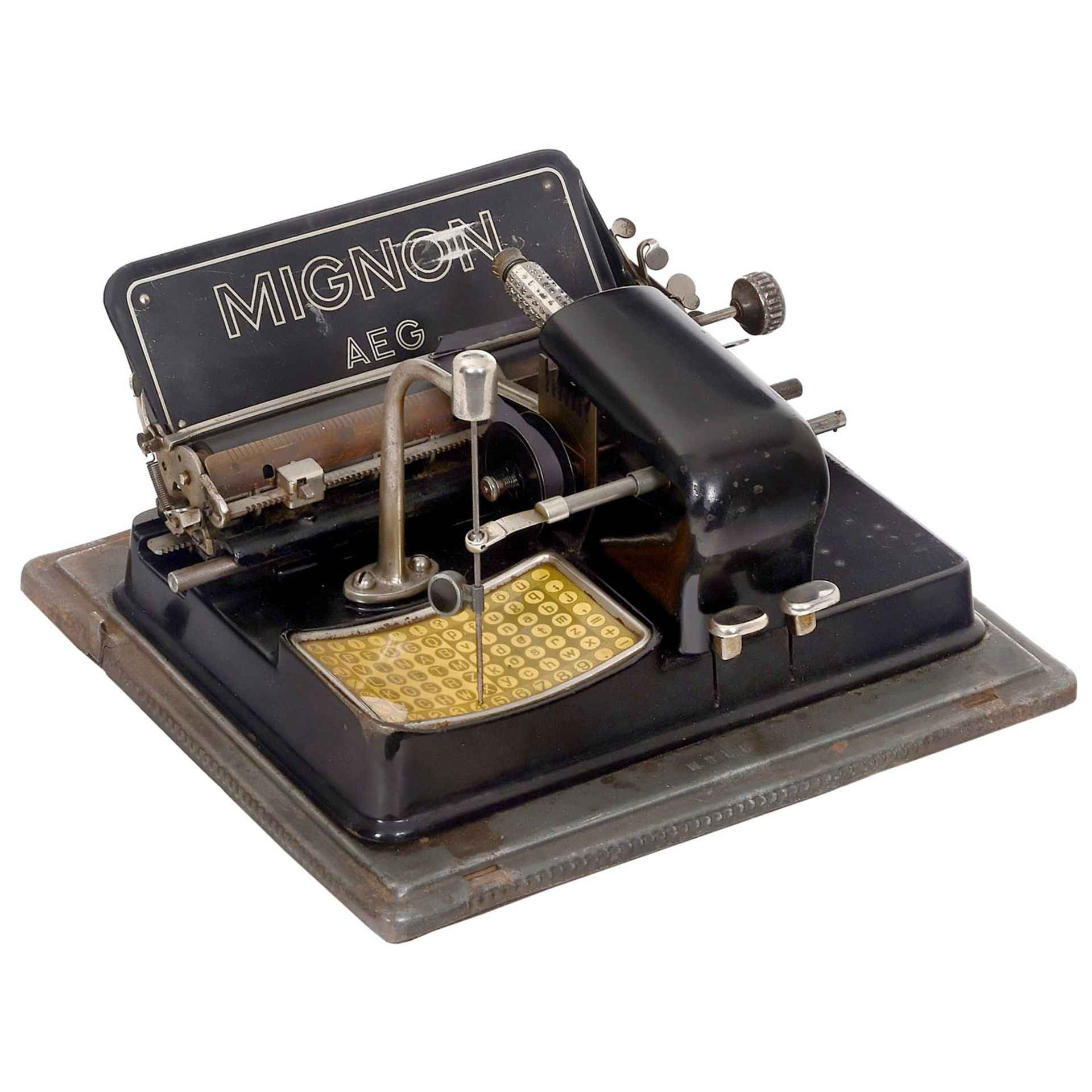 2 Mignon Typewriters and an Odhner Calculating Machine - Bild 3 aus 4