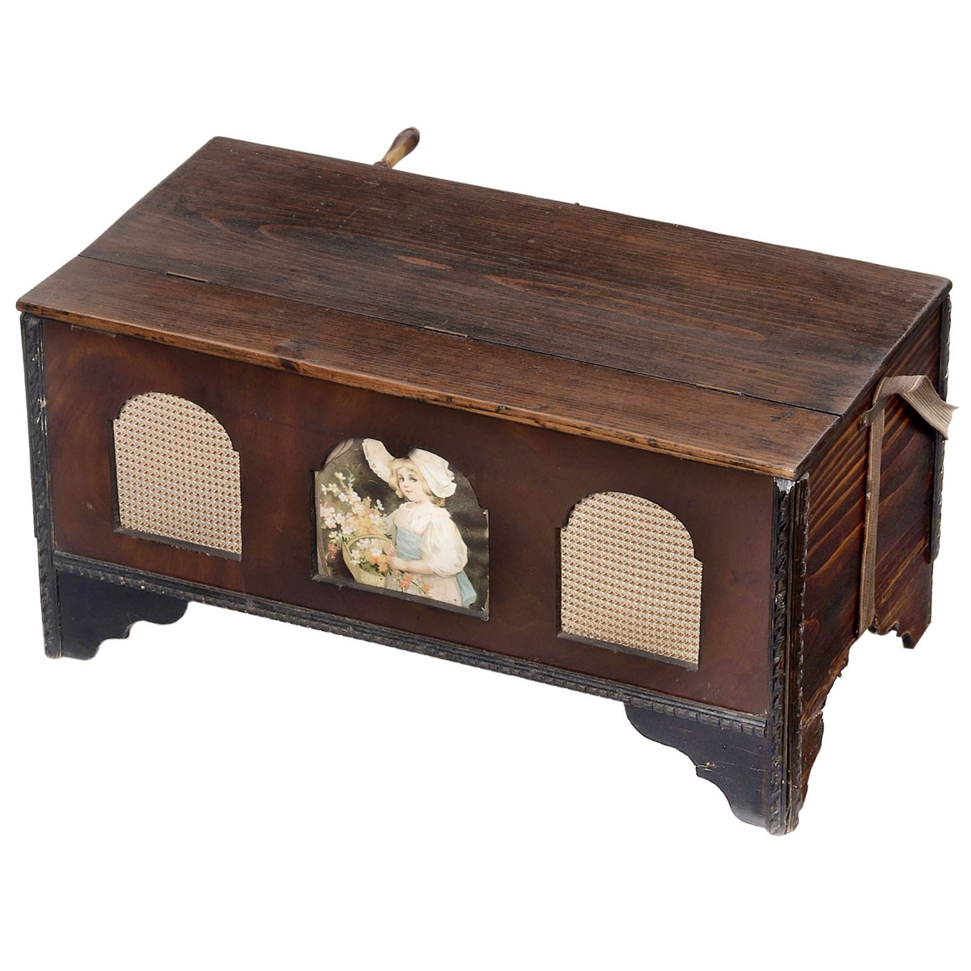 3 Disc Musical Box, c. 1900 - Image 6 of 7