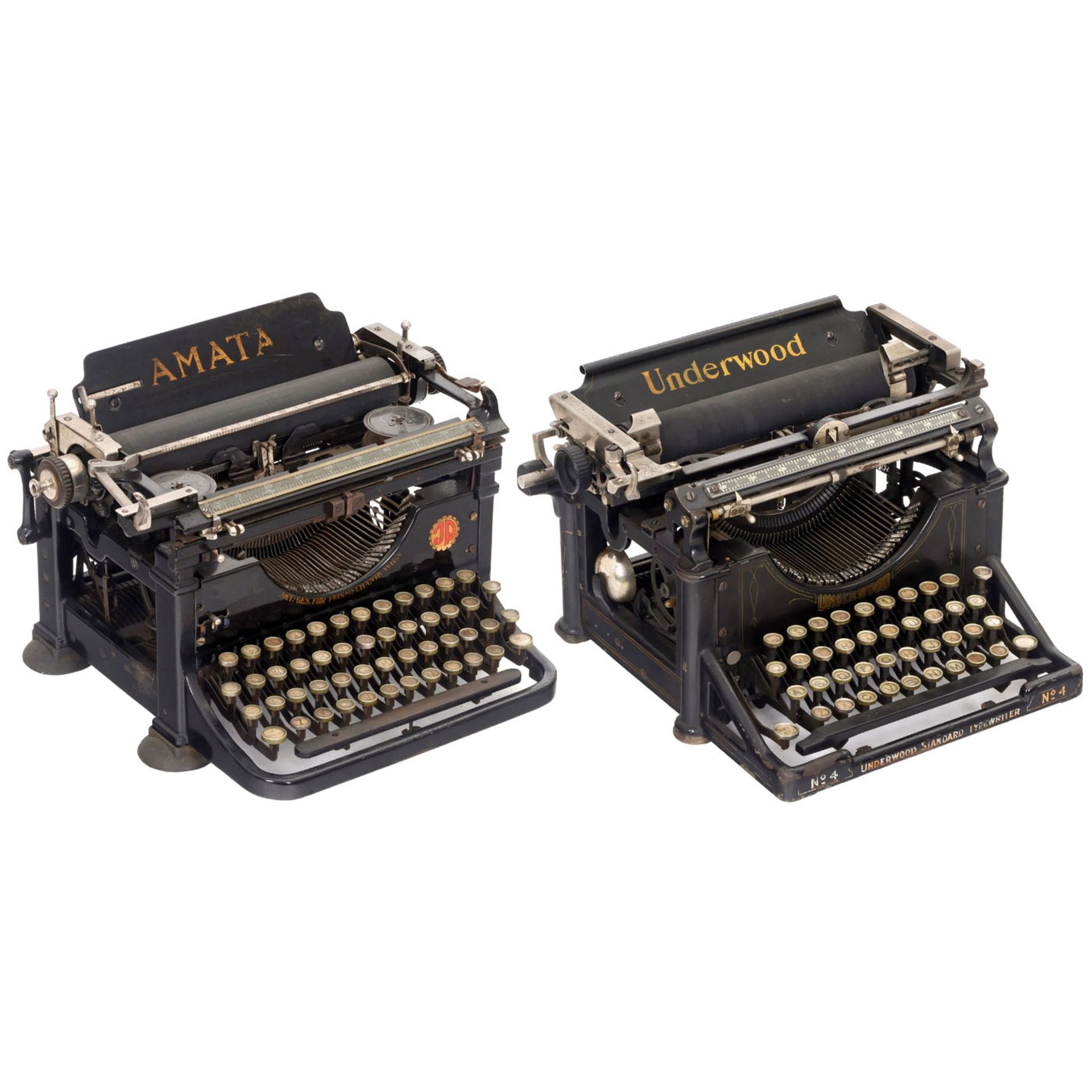 Amata Austrian Typewriter, 1923