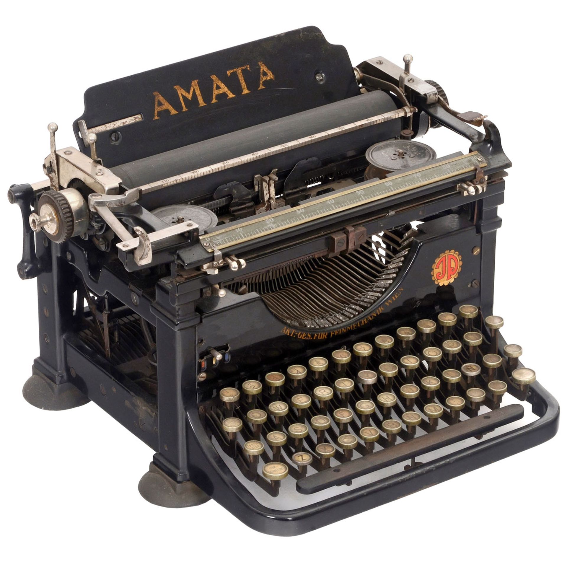 Amata Austrian Typewriter, 1923 - Bild 2 aus 3