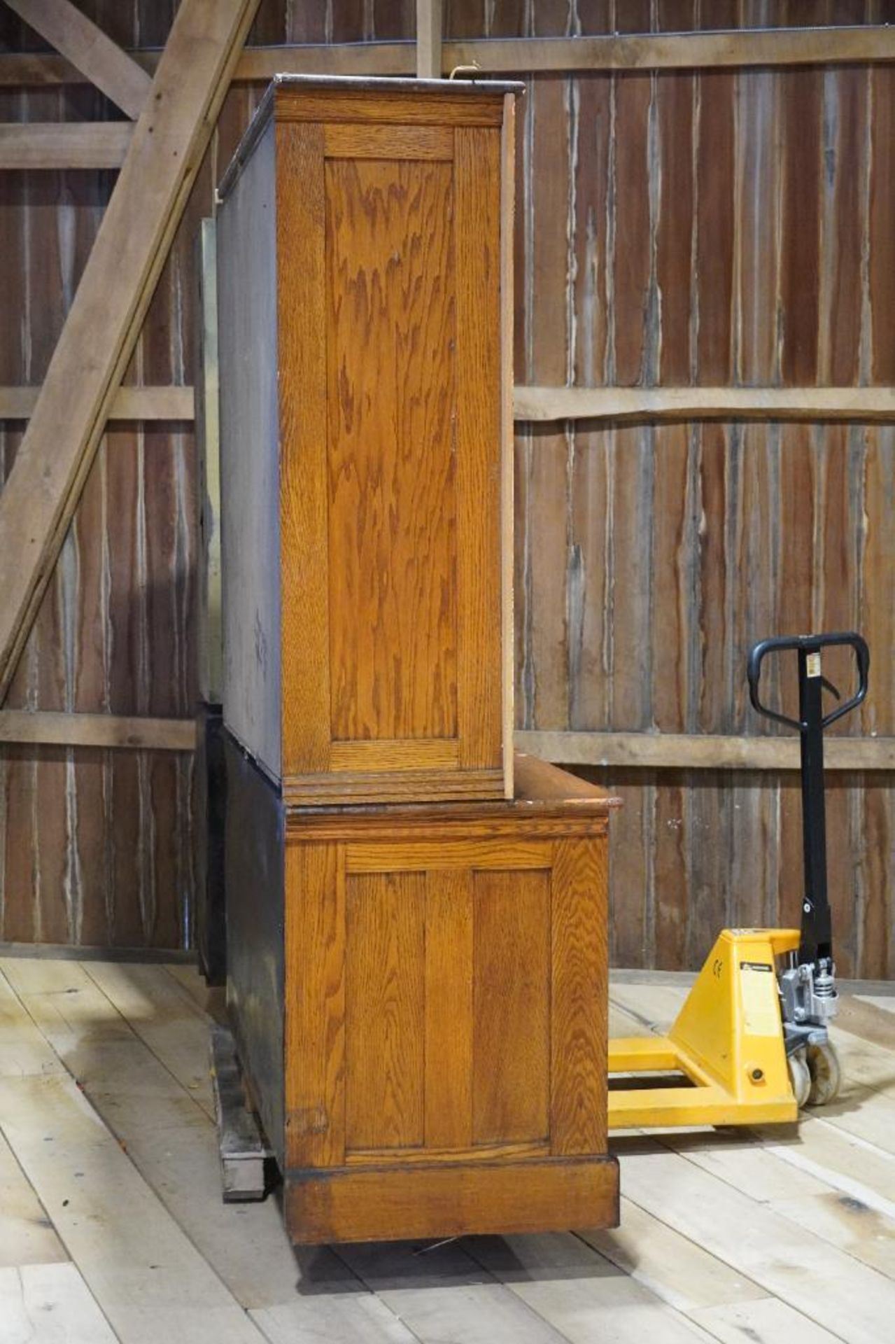 Early Oak Hardware Cabinet - Image 7 of 7