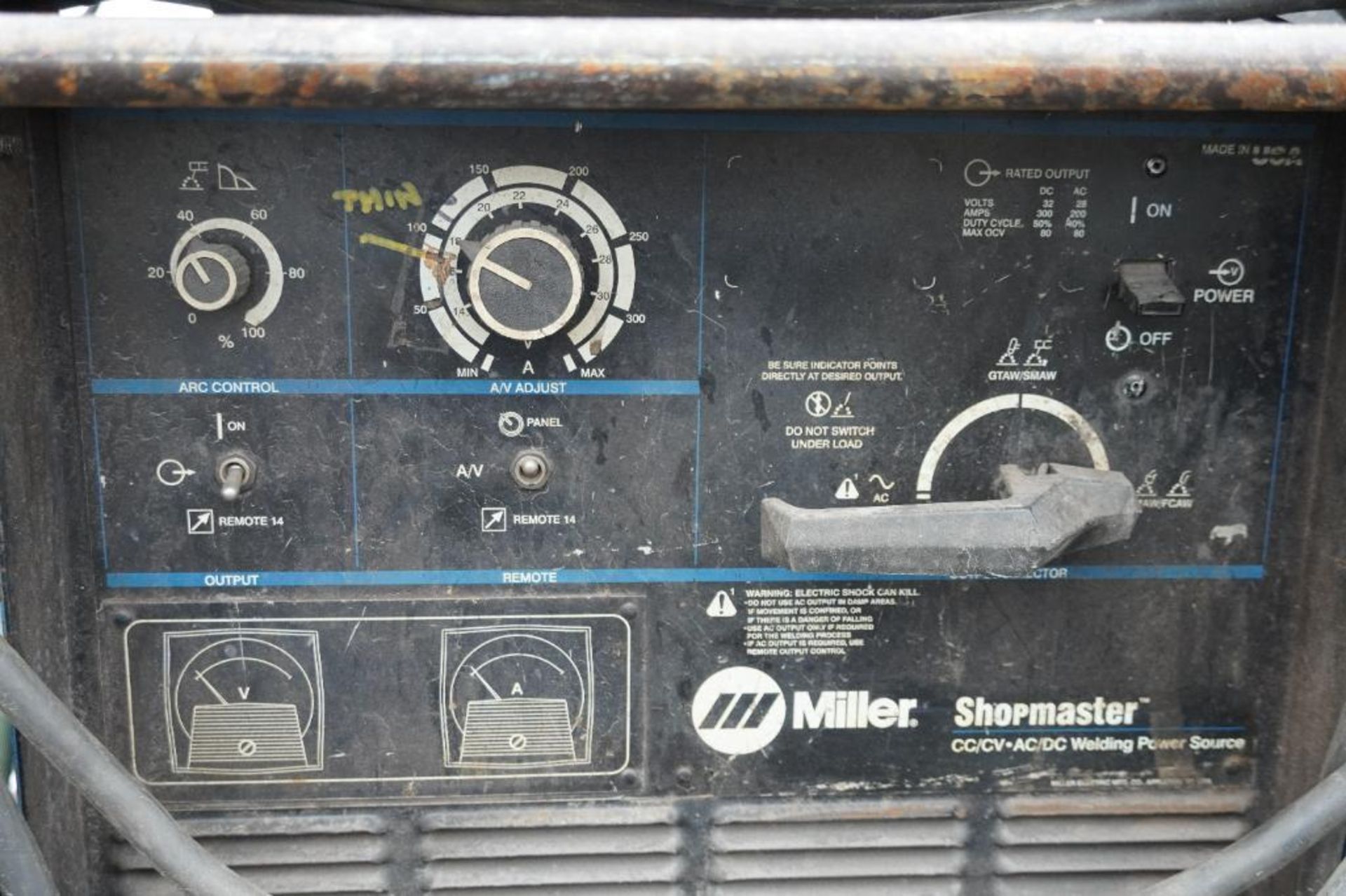Miller Shopmaster 300 AC/DC Welder - Image 7 of 12