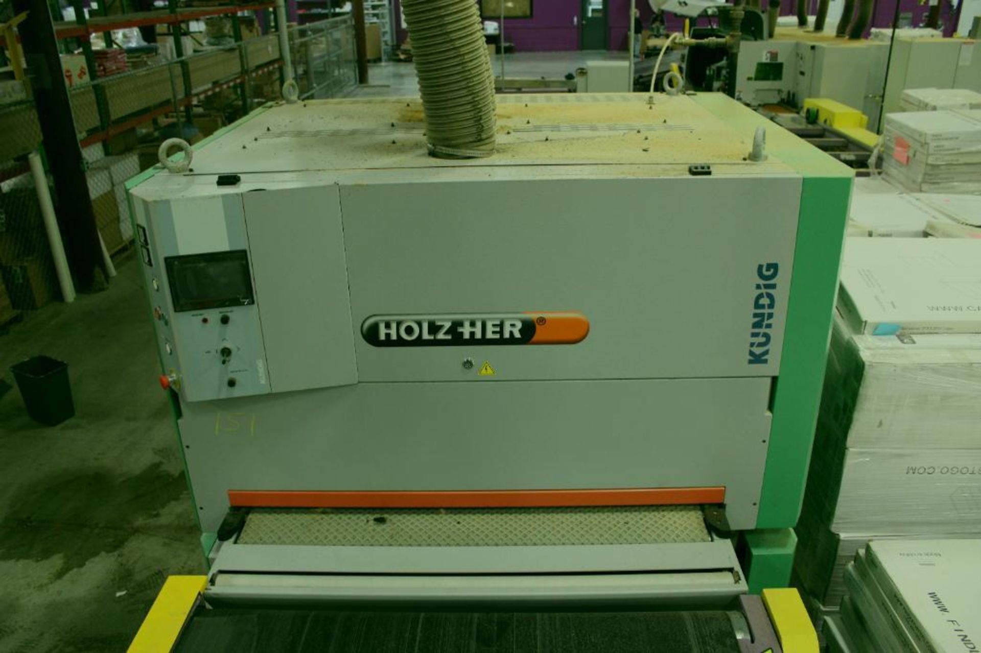 HOLZHER Kundig Brilliant 2-53RCd Wide Belt Sander - Image 6 of 11